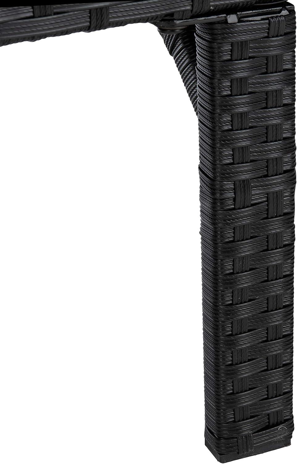 Cam Sunlounger - Outdoor - PAT7501 - Black/Beige -Safavieh