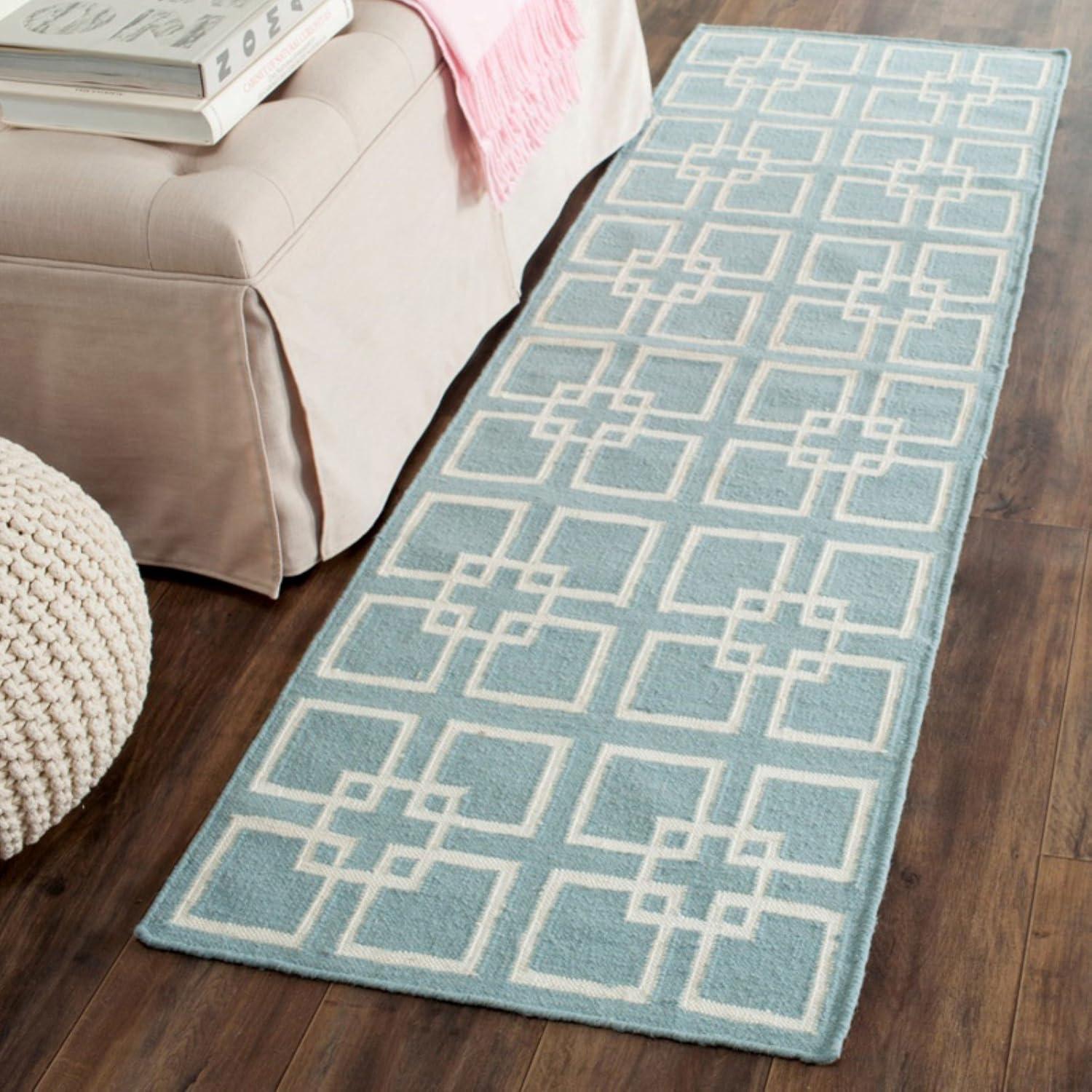 Flatweave Geometric Rug