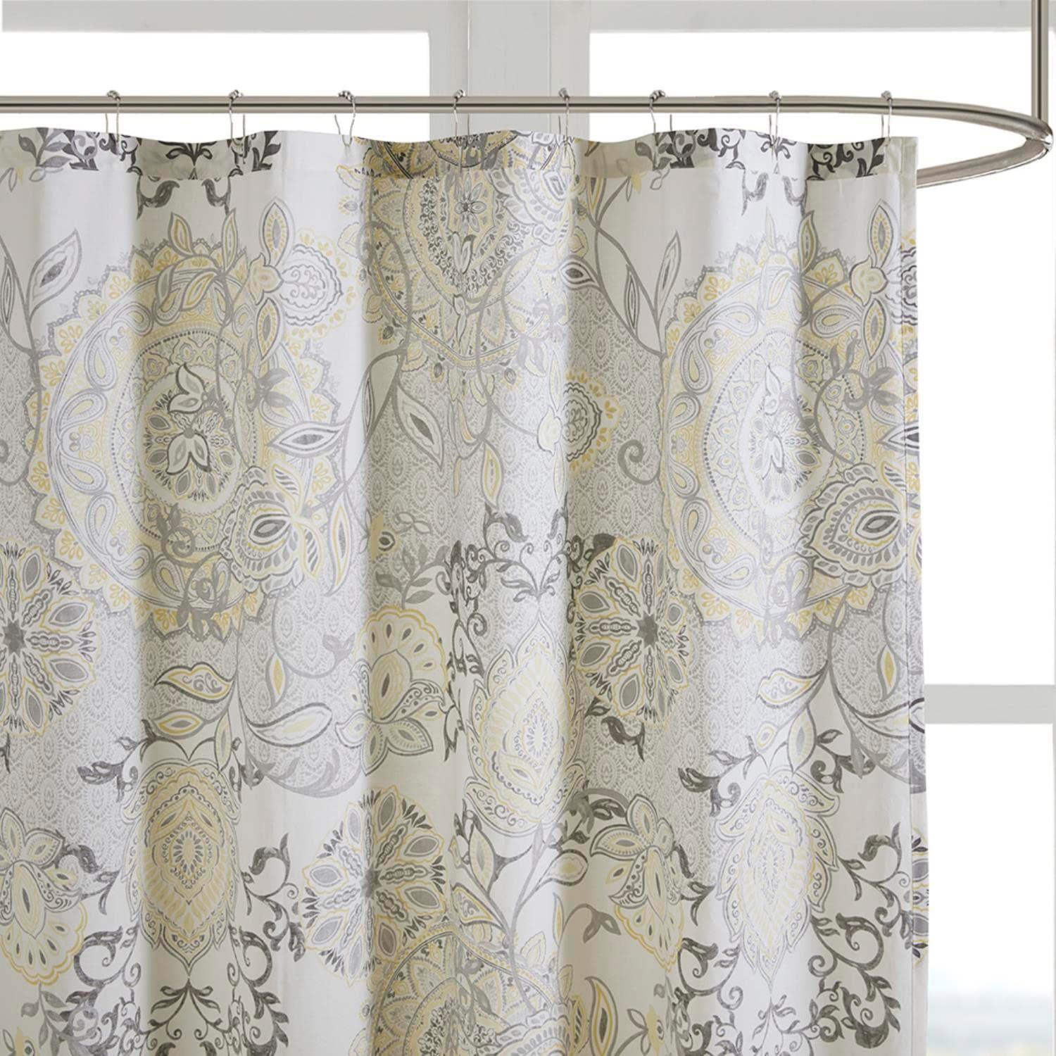 Madison Park Isla 100% Cotton Shower Curtain & Reviews | Wayfair