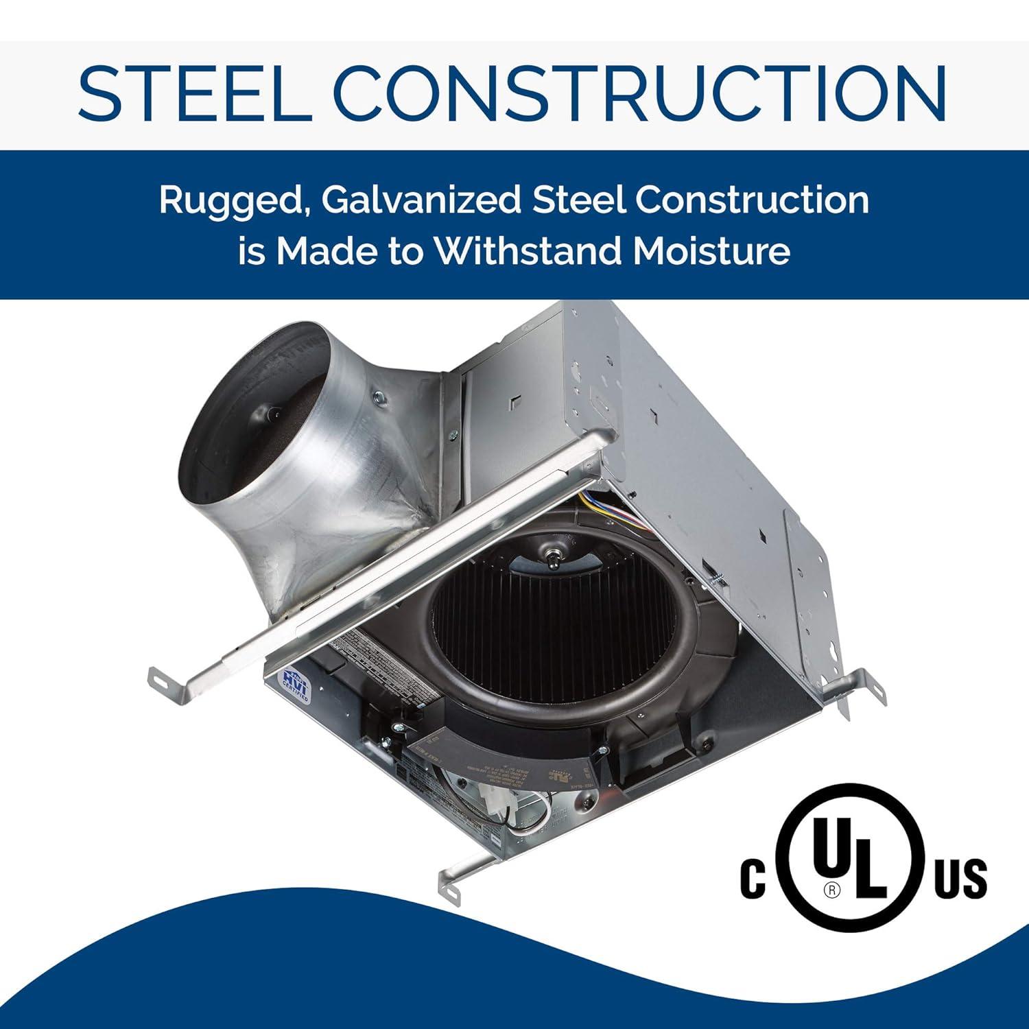 Broan NuTone 150 CFM Energy Star Certified Bathroom Fan QTXE110150DC