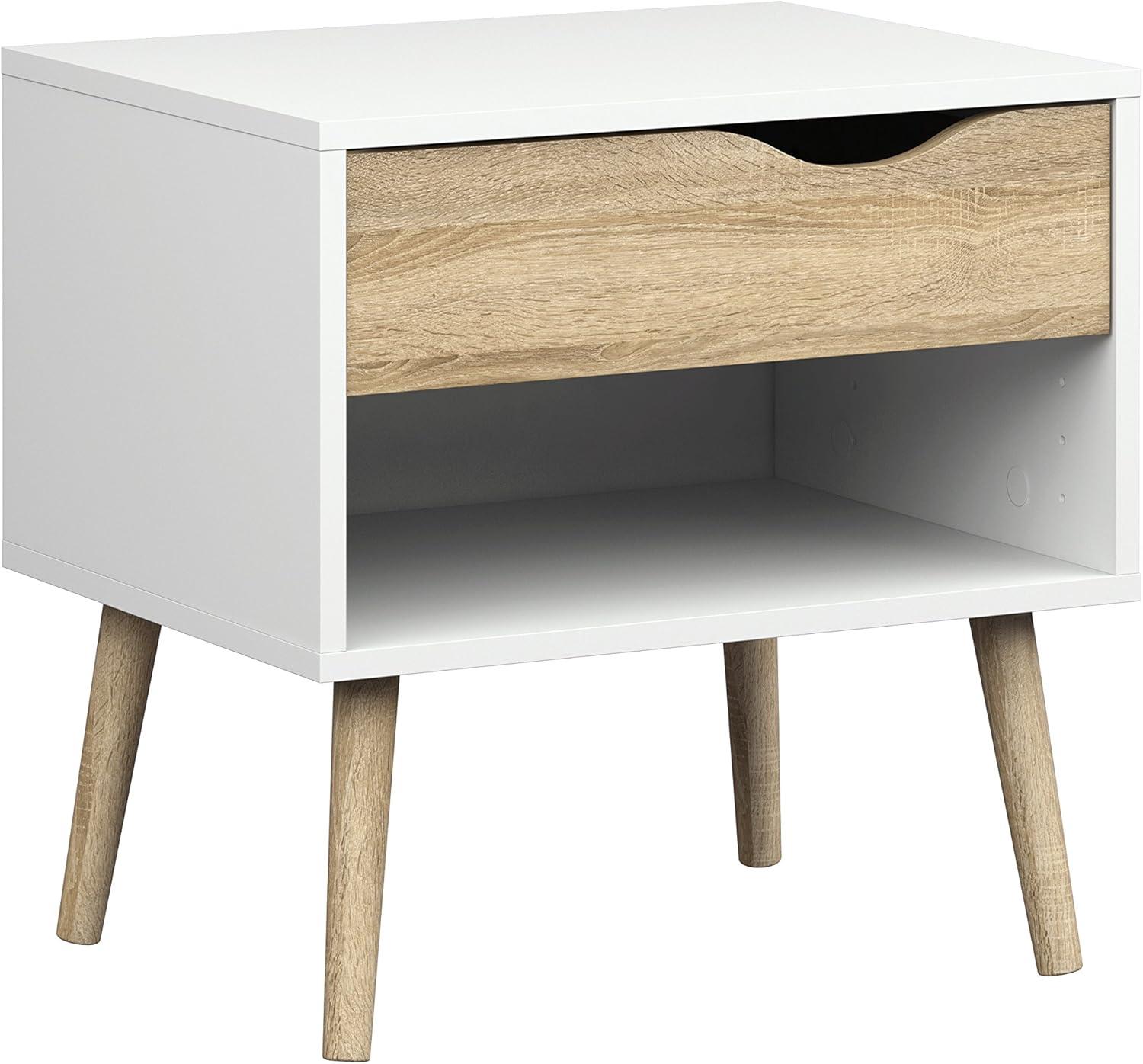 Nightstand in White - Tvilum