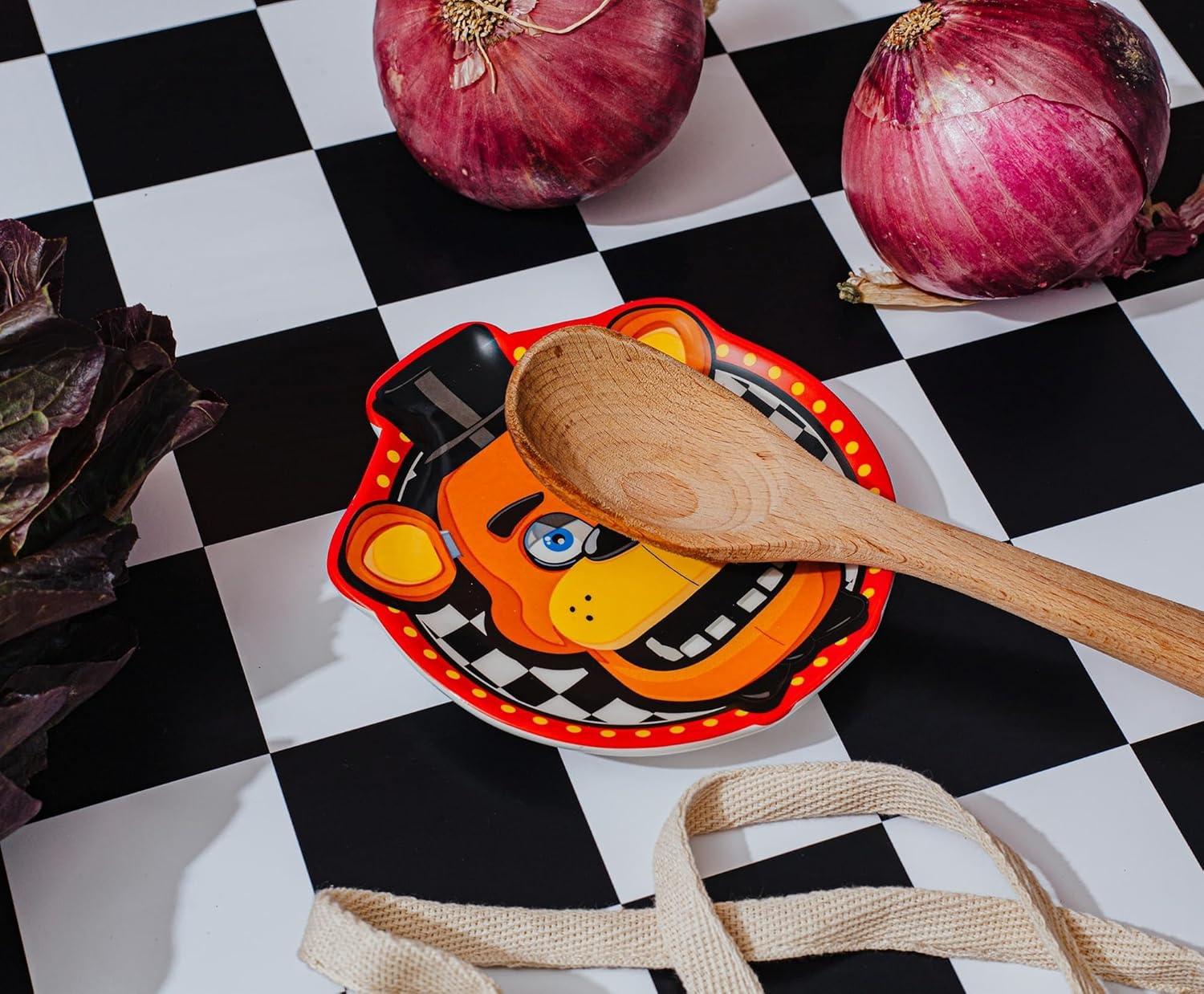 Silver Buffalo Five Nights At Freddy's Freddy Fazbear Ceramic Spoon Rest Dish