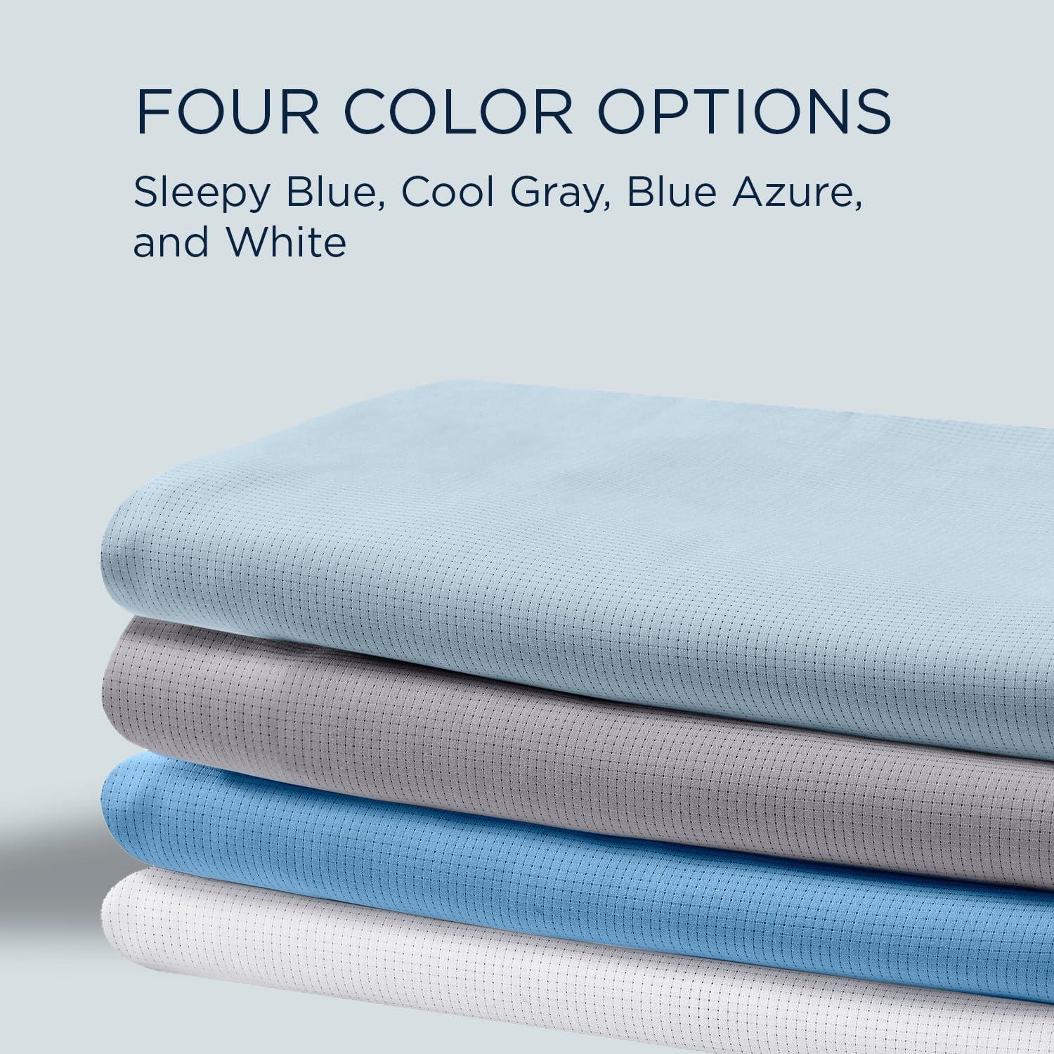 Tempur-Pedic ProAir Soft Cotton Sheet Set Blue Azure, Split King