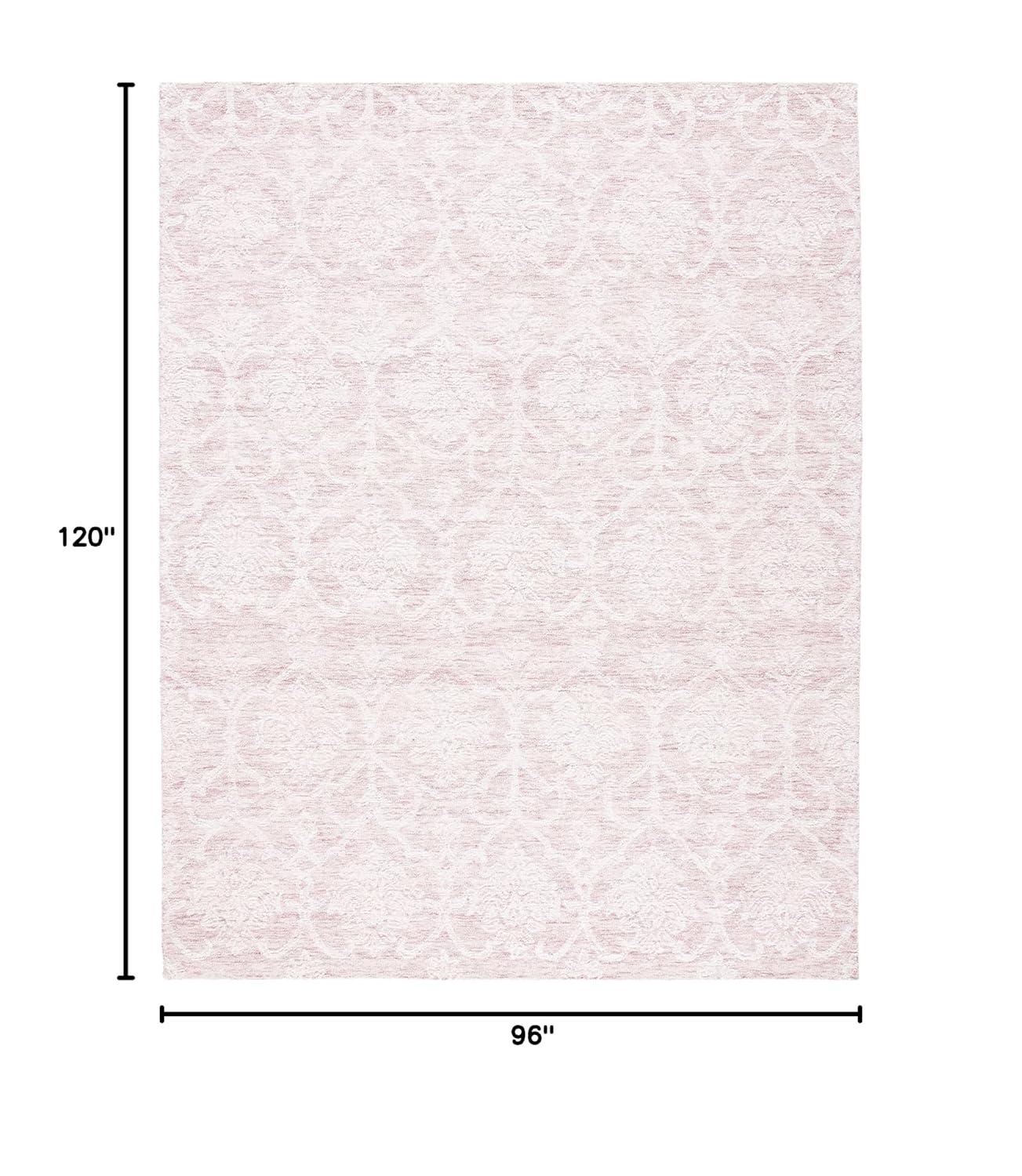 Metro MET996 Hand Tufted Indoor Area Rug - Pink/Ivory - 8'x10' - Safavieh
