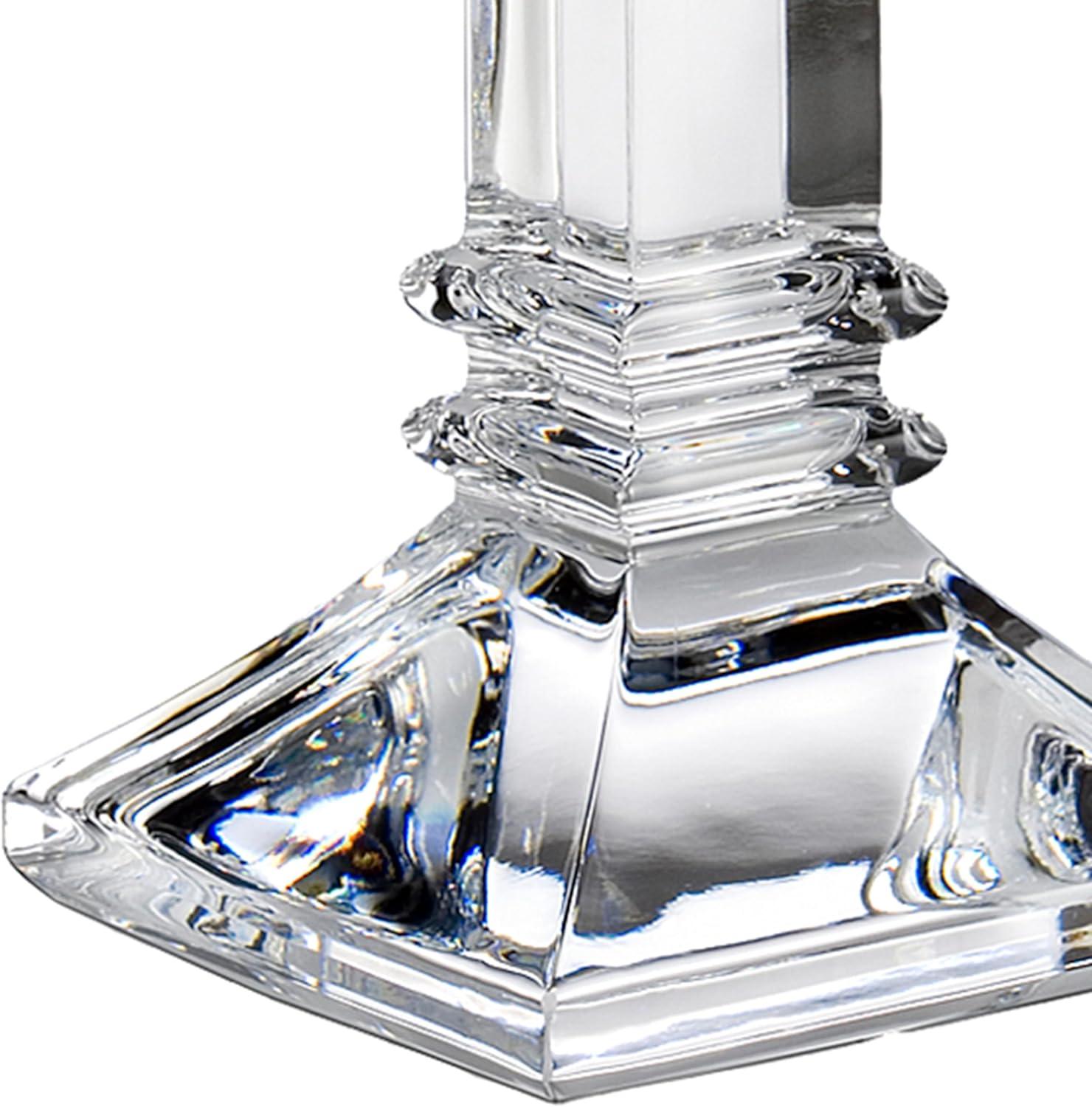 Marquis by Waterford Treviso 2 Piece Crystal Tabletop Candlestick Set (Set of 2)