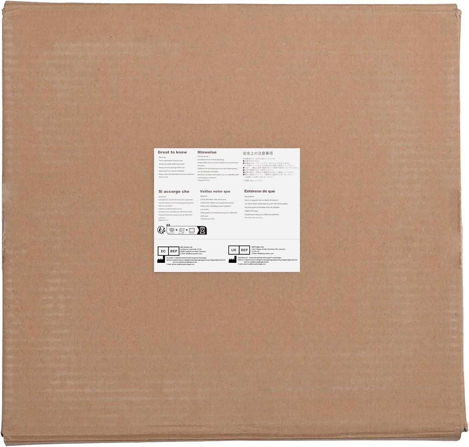 ArtbyHannah Canvas Wall Art Prints, Unframed Botanical Pictures Wall Decor, Sage Green Leaf Plant Poster for Bedroom Decorations & Gift (10x10 Inch, 4 Pack)