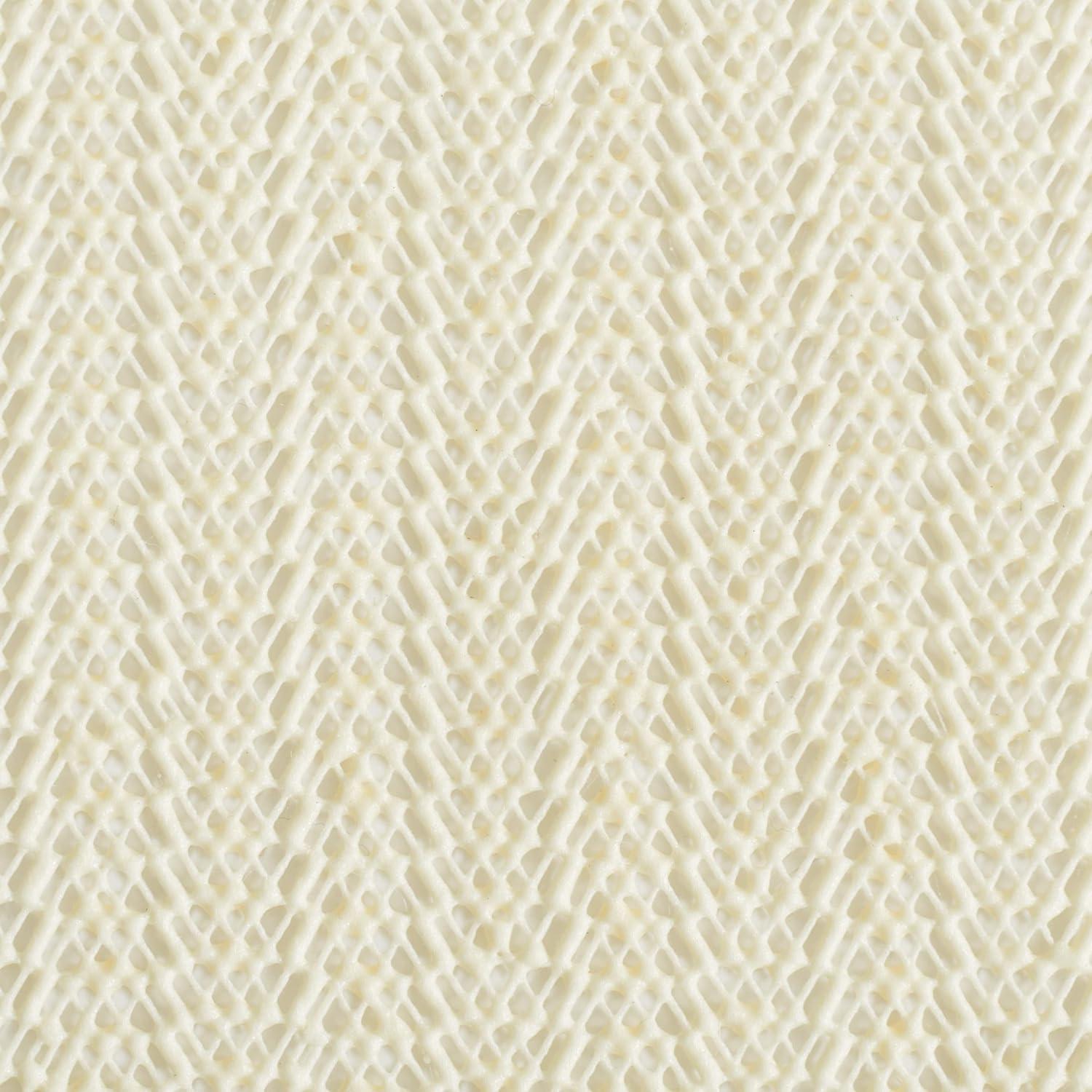 Grid Pad PAD121 Power Loomed Indoor Rug Pad - White - 3' x 5' - Safavieh
