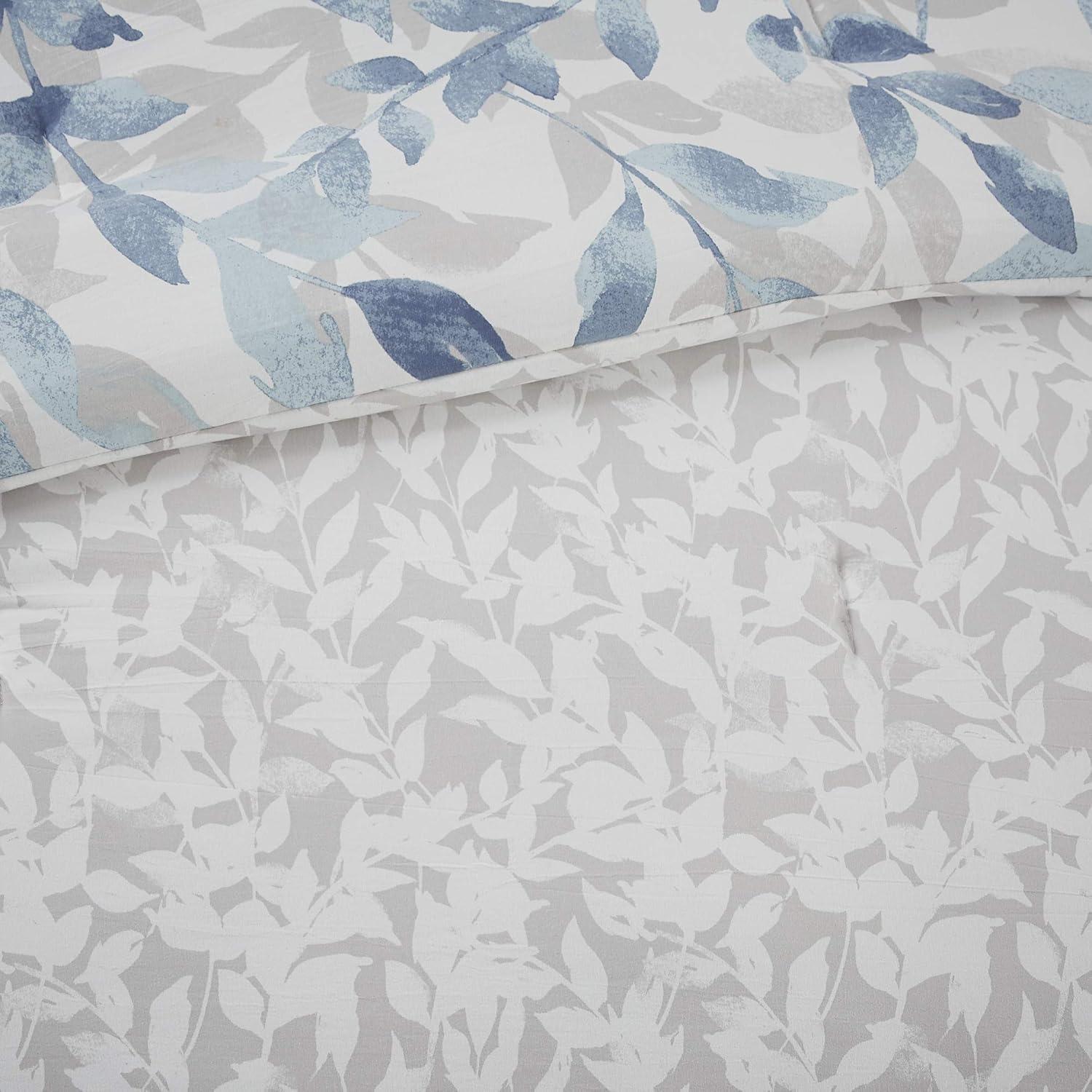 Madison Park Essentials Sofia Microfiber Reversible Comforter Set with Bed Sheets