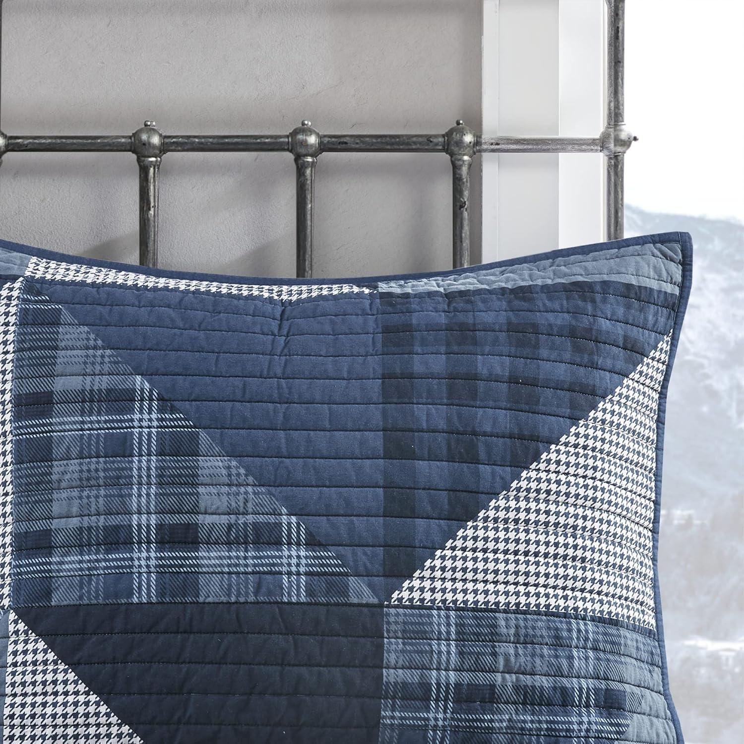 Woolrich Woolrich Olsen 3 Piece Oversized Cotton Quilt Set