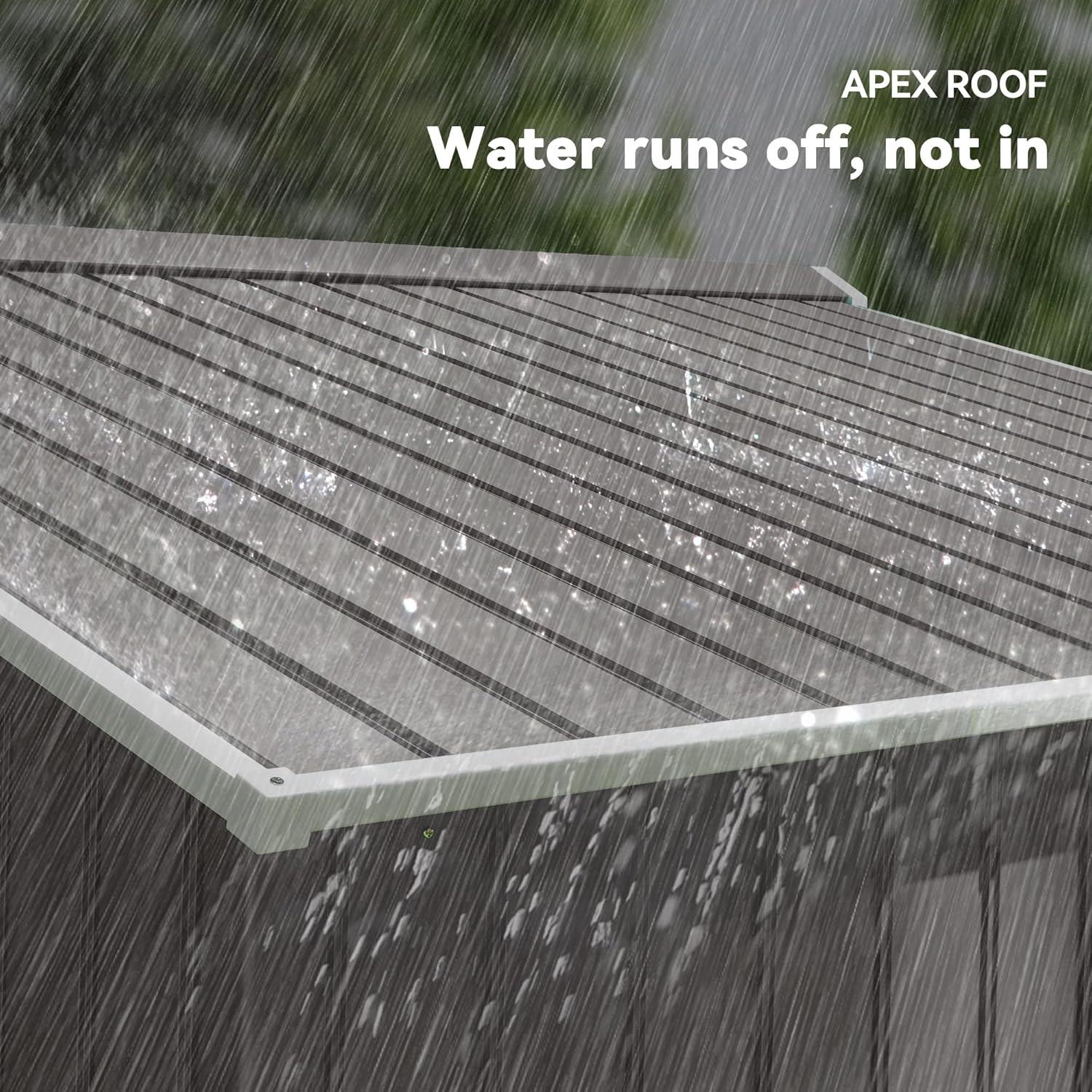 Outsunny Metal Storage Shed