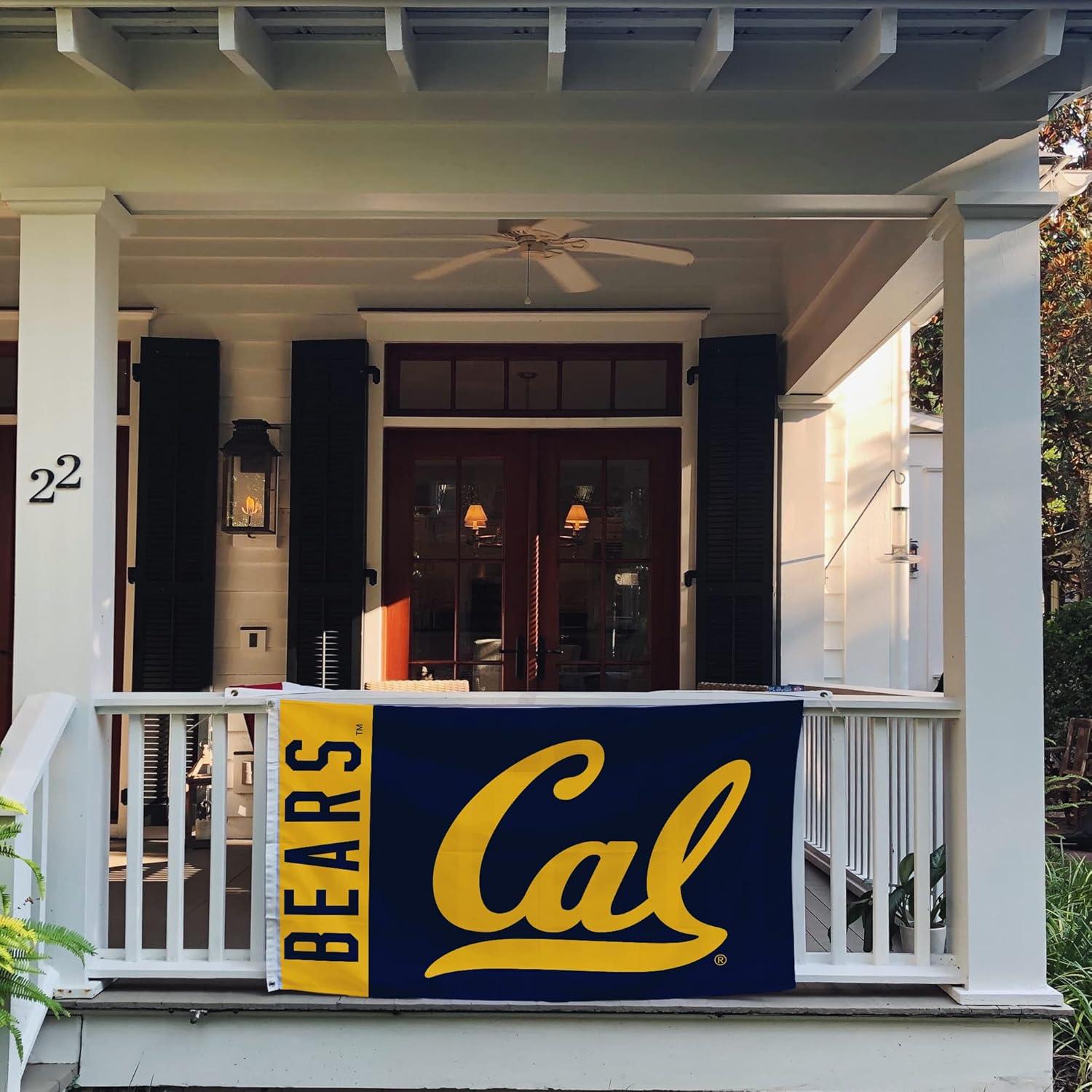 Cal Berkeley Golden Bears Blue and Gold 3x5 Polyester Flag