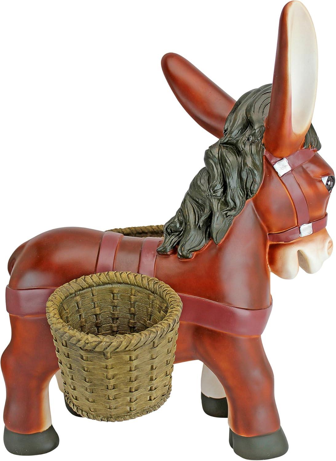 Pancho the Burro Donkey Statue Planter