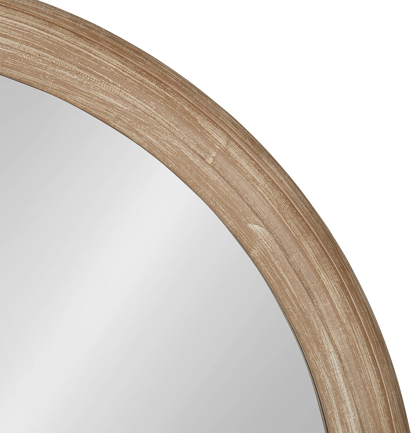 28" Mansell Round Wall Mirror - Kate & Laurel All Things Decor