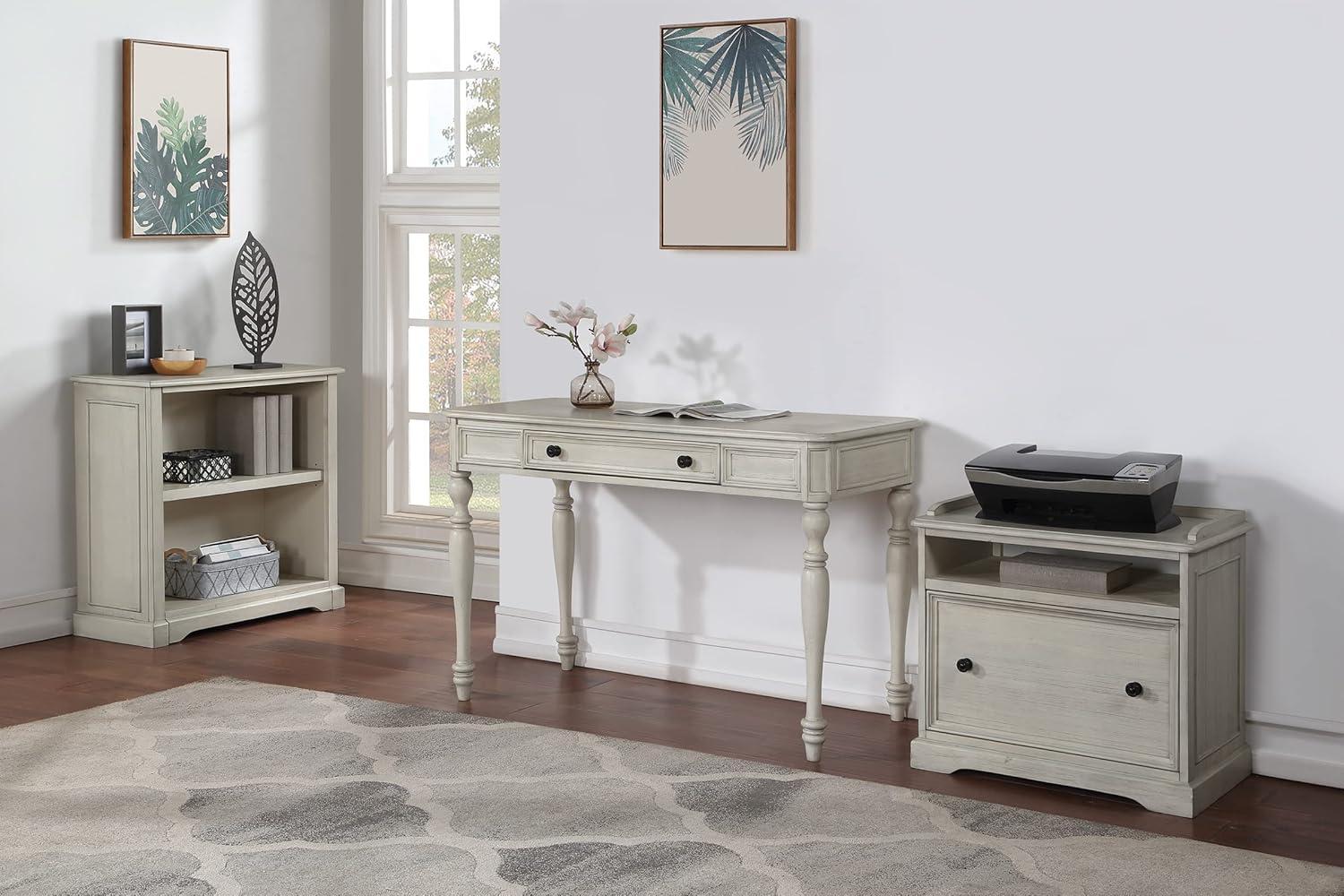 Country Meadows 48" Engineered Wood Desk Antique White