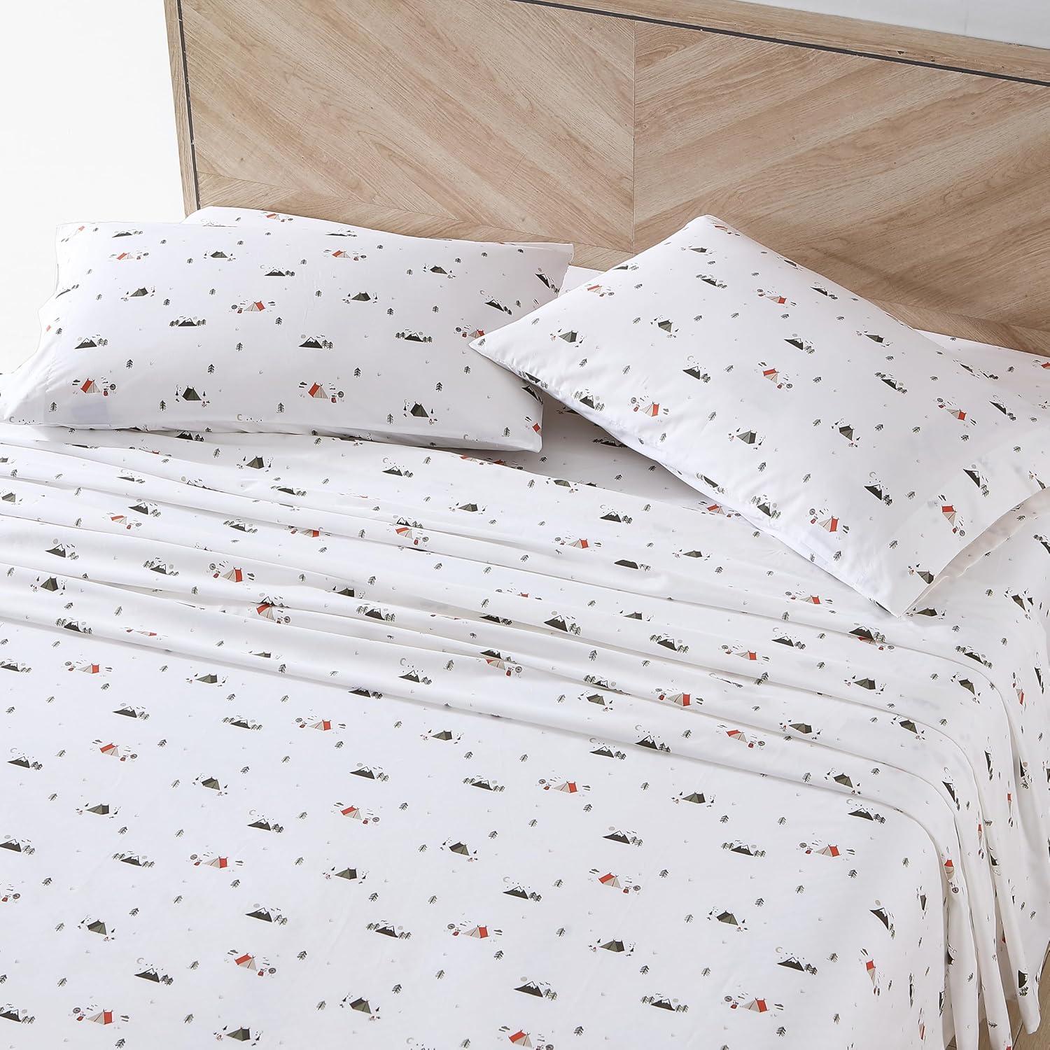 Eddie Bauer Printed Cotton Percale Sheet Sets