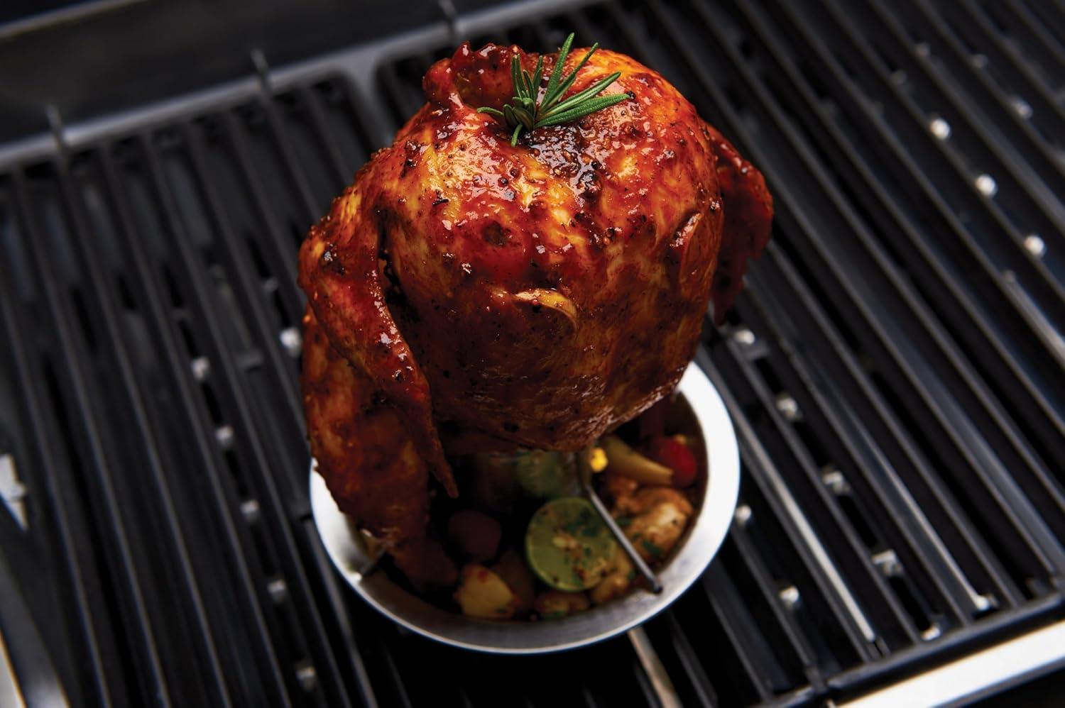 Grillpro GrillPro Stainless Chicken Roaster and Brush