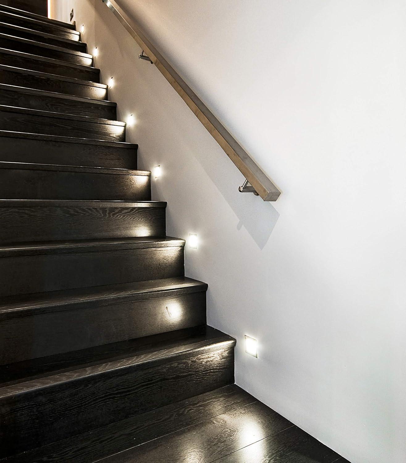 Integrated LED Metal Step Light