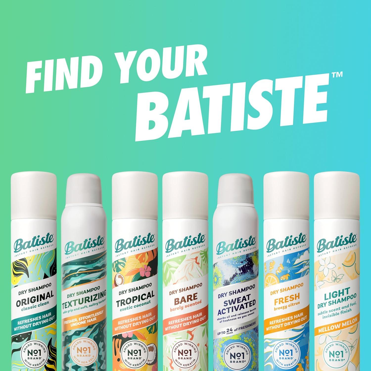 Batiste Sweat Activated Dry Shampoo - 3.81oz