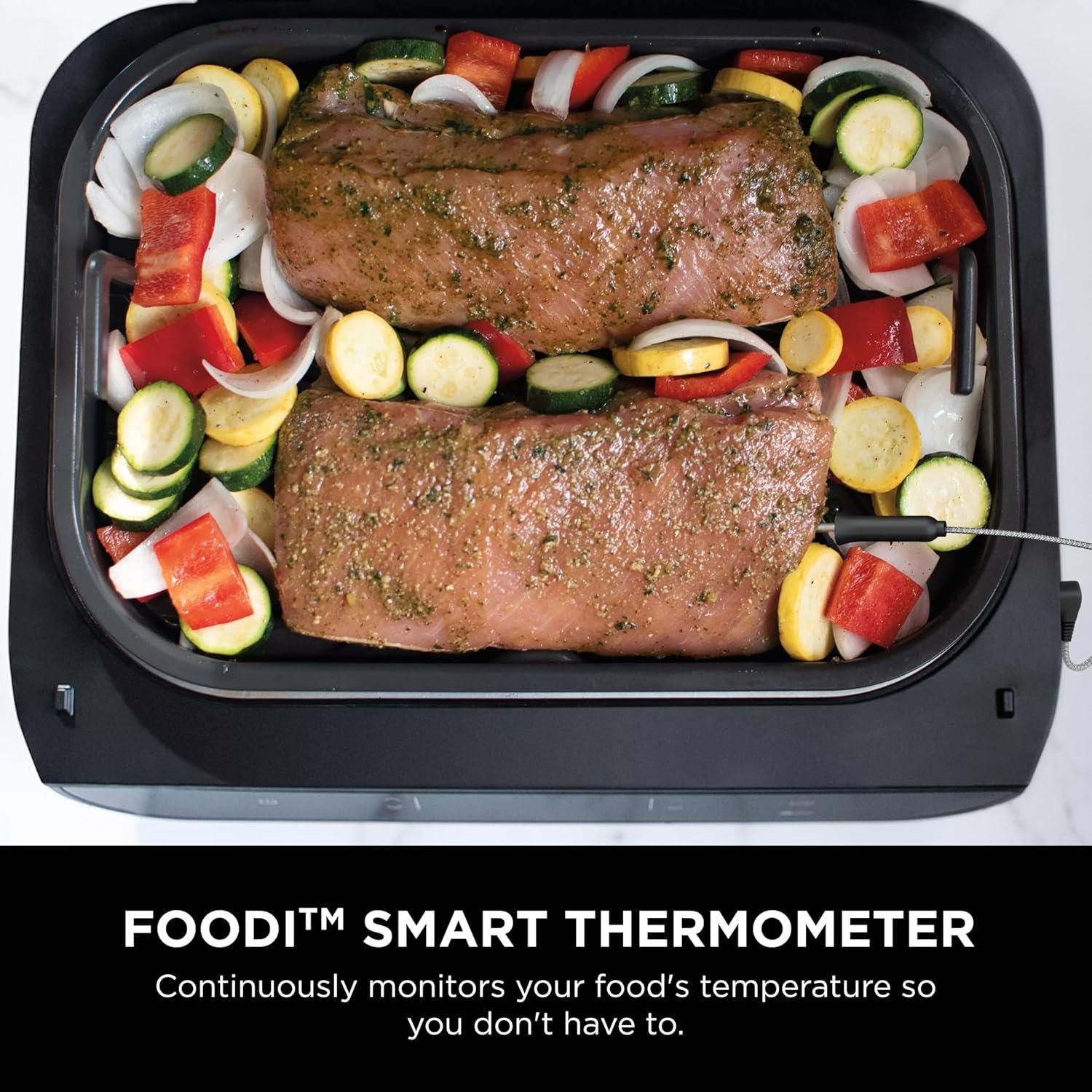 Ninja Ninja Foodi Smart XL 6-in-1 Indoor Grill with 4-qt Air Fryer, Roast, Bake, Broil, & Dehydrate