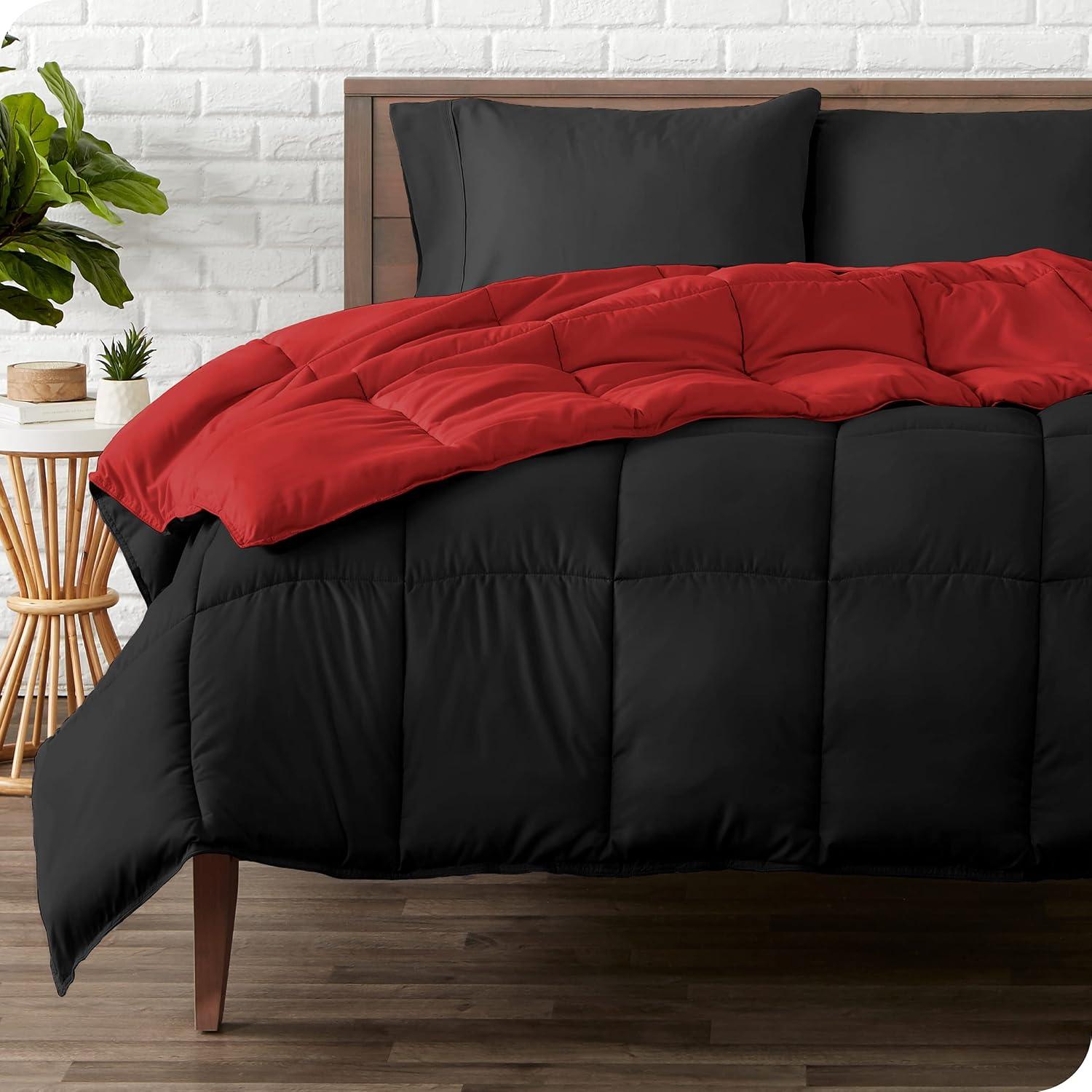 Bare Home Premium Ultra Soft Microfiber Reversible Comforter