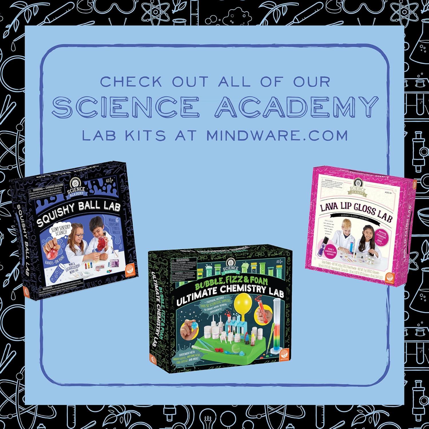 MindWare Science Academy Detective lab, Kids Detective Kit Complete with 7 Forensics and Crime-Scene Investigations