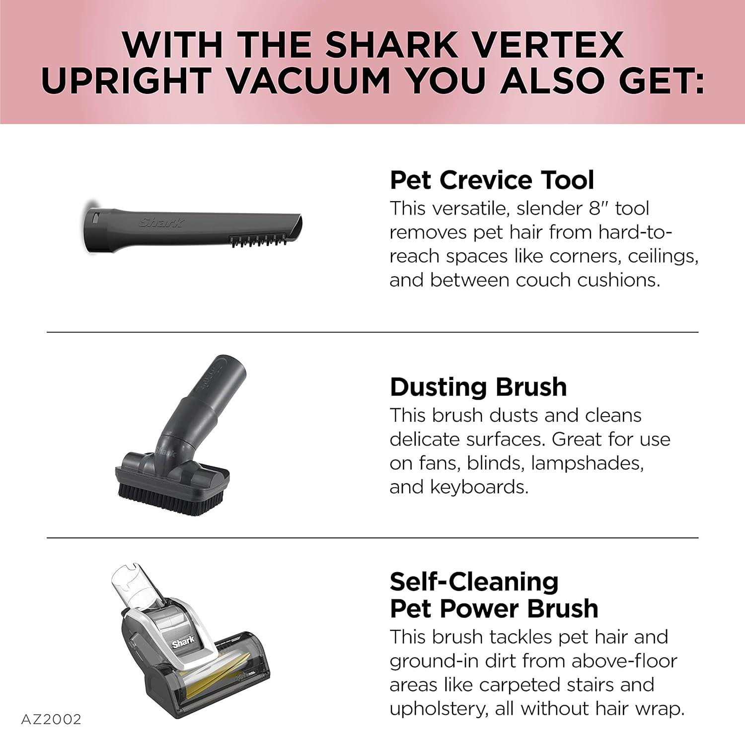 Shark® Vertex DuoClean® PowerFin Upright Vacuum Powered Lift-Away®, Self-Cleaning Brushroll