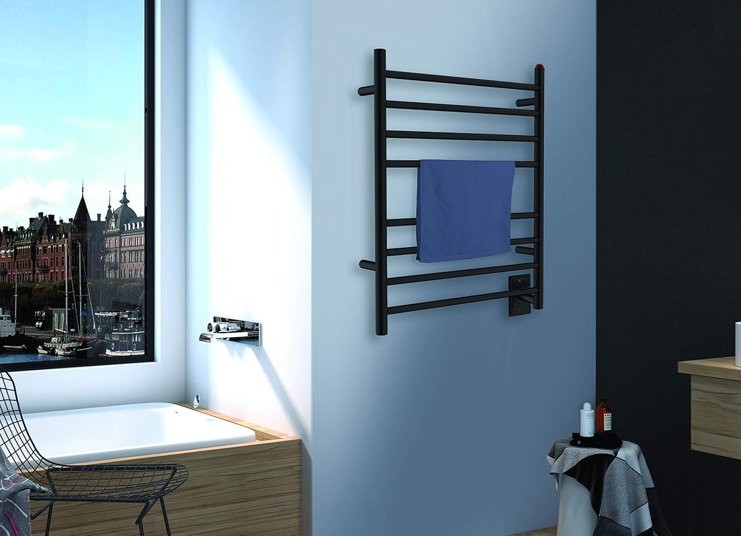 Kingston Brass Templeton Wall Mount Hardwired/Plug-In Electric Towel Warmer