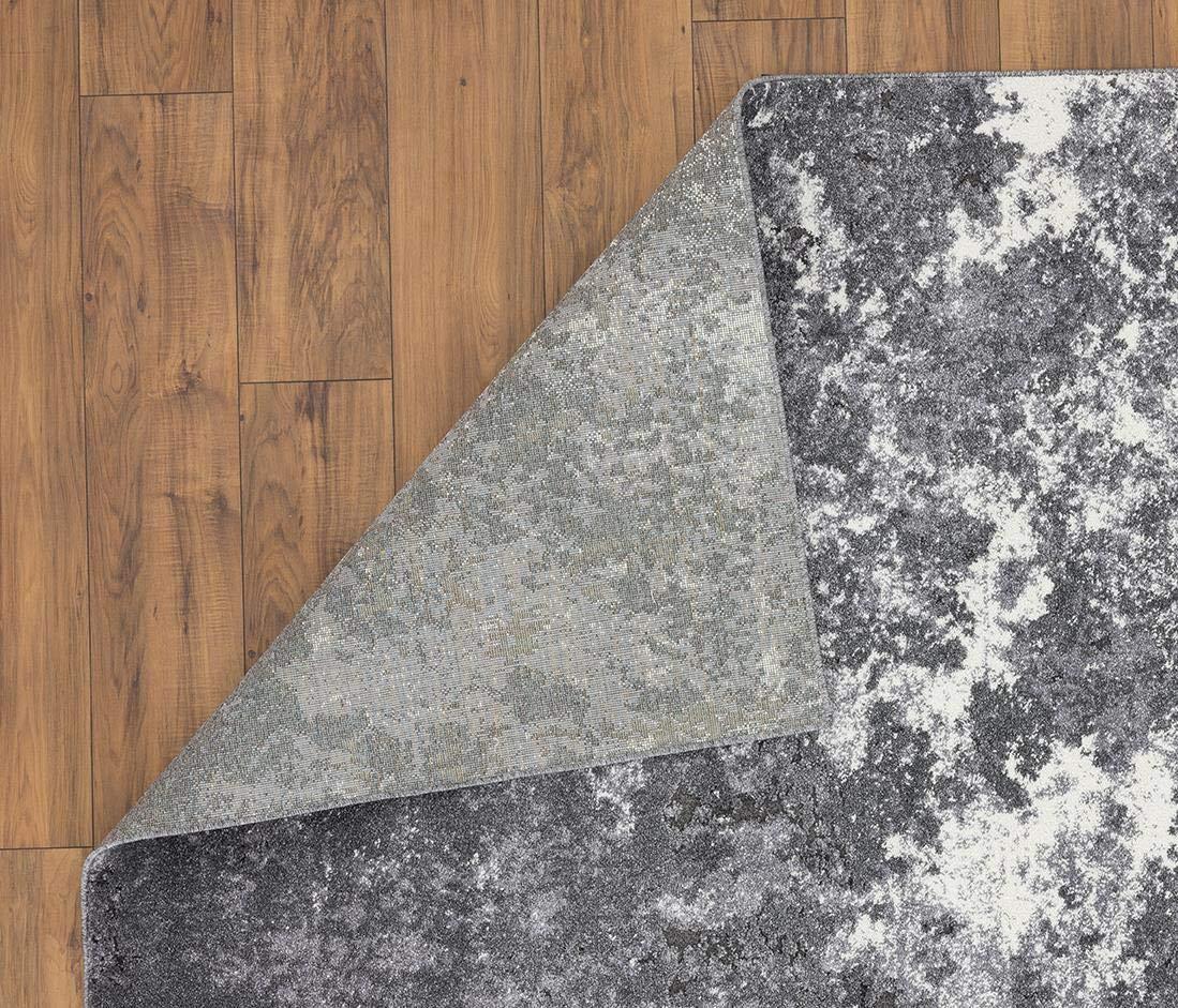 Luxe Weavers Beverly Collection Blue 8x10 Modern Abstract Area Rug