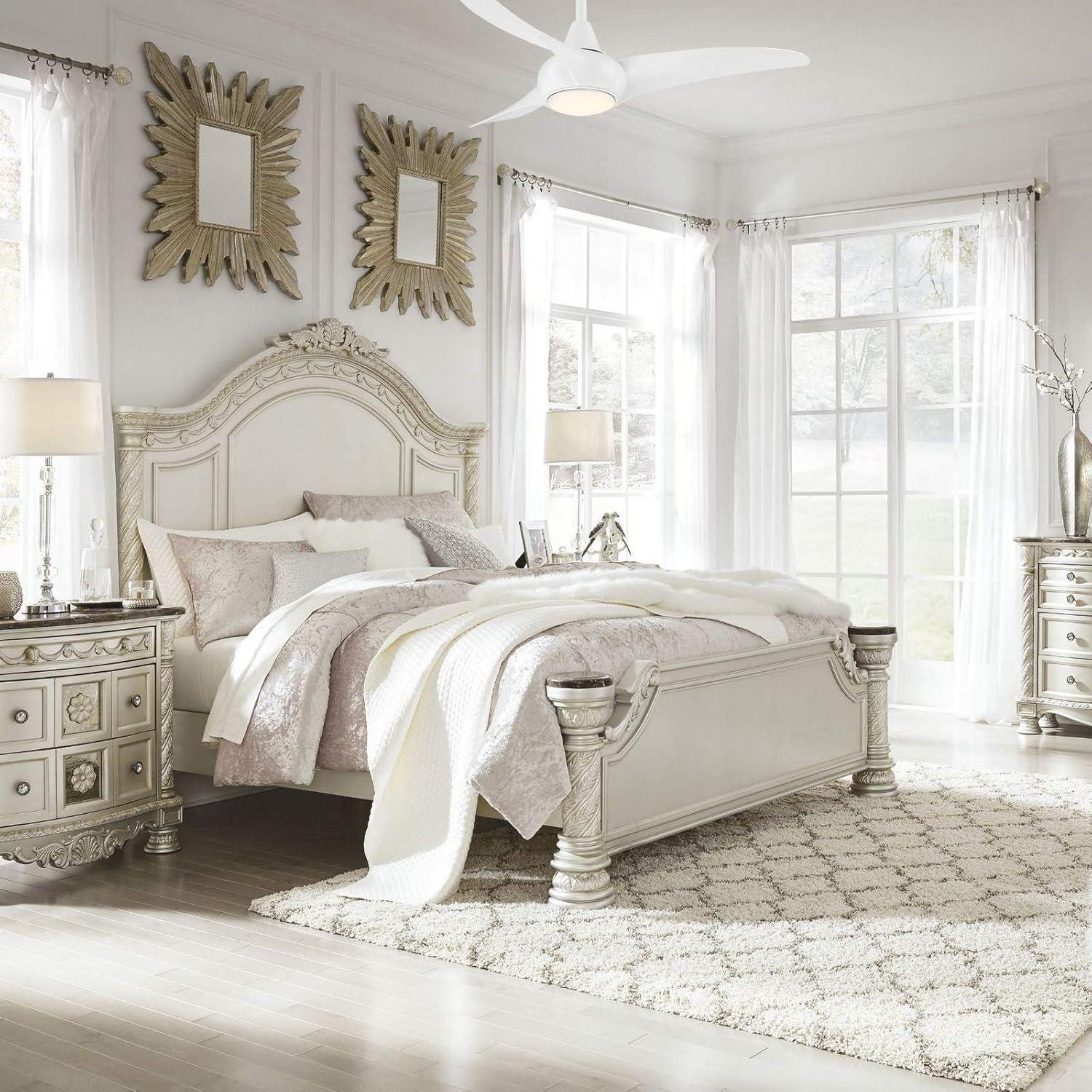 44" 3 - Blade LED Propeller Ceiling Fan with Remote Control and Light Kit Included