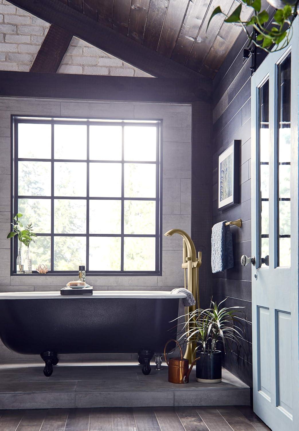 Arris Double Riser Tub Filler Concrete Mounting System
