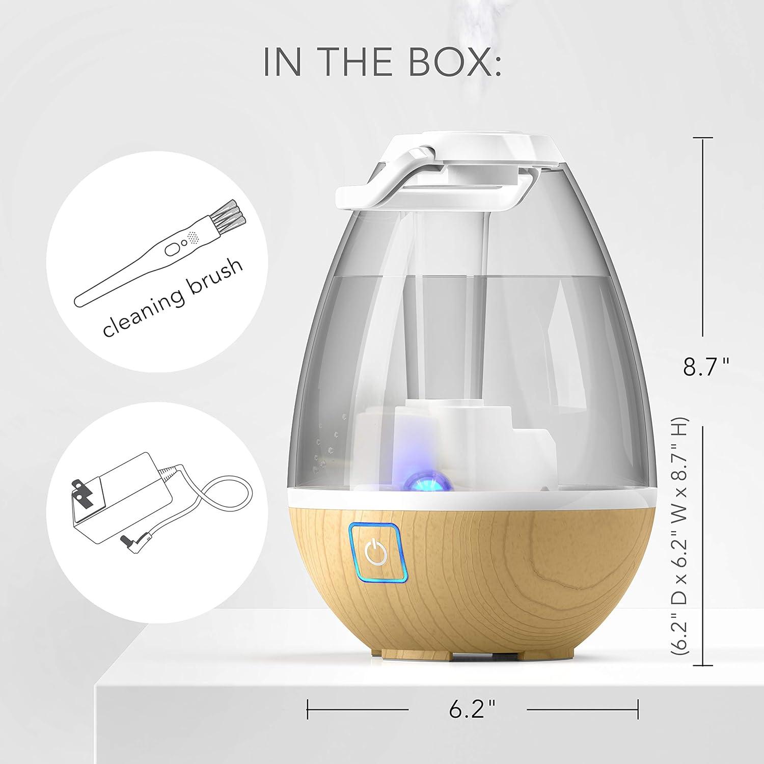 UHT1-SI Ultrasonic Cool Mist Humidifier