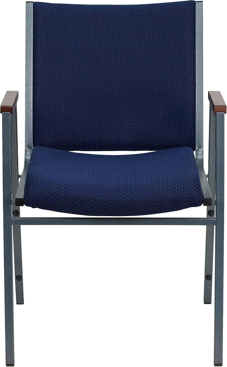 Flash Furniture Aliya Heavy Duty Stack Chair with Arms (Set of 4)