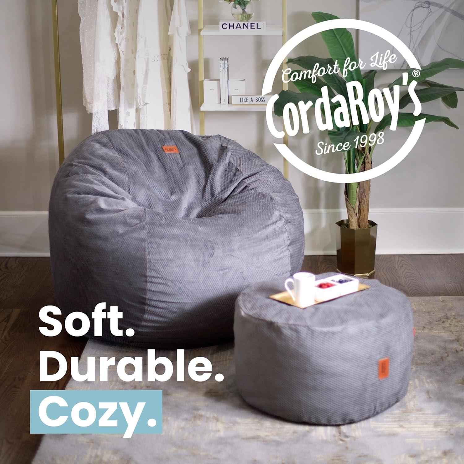 CordaRoy's CordaRoy's Chenille Convertible Bean Bag Chair