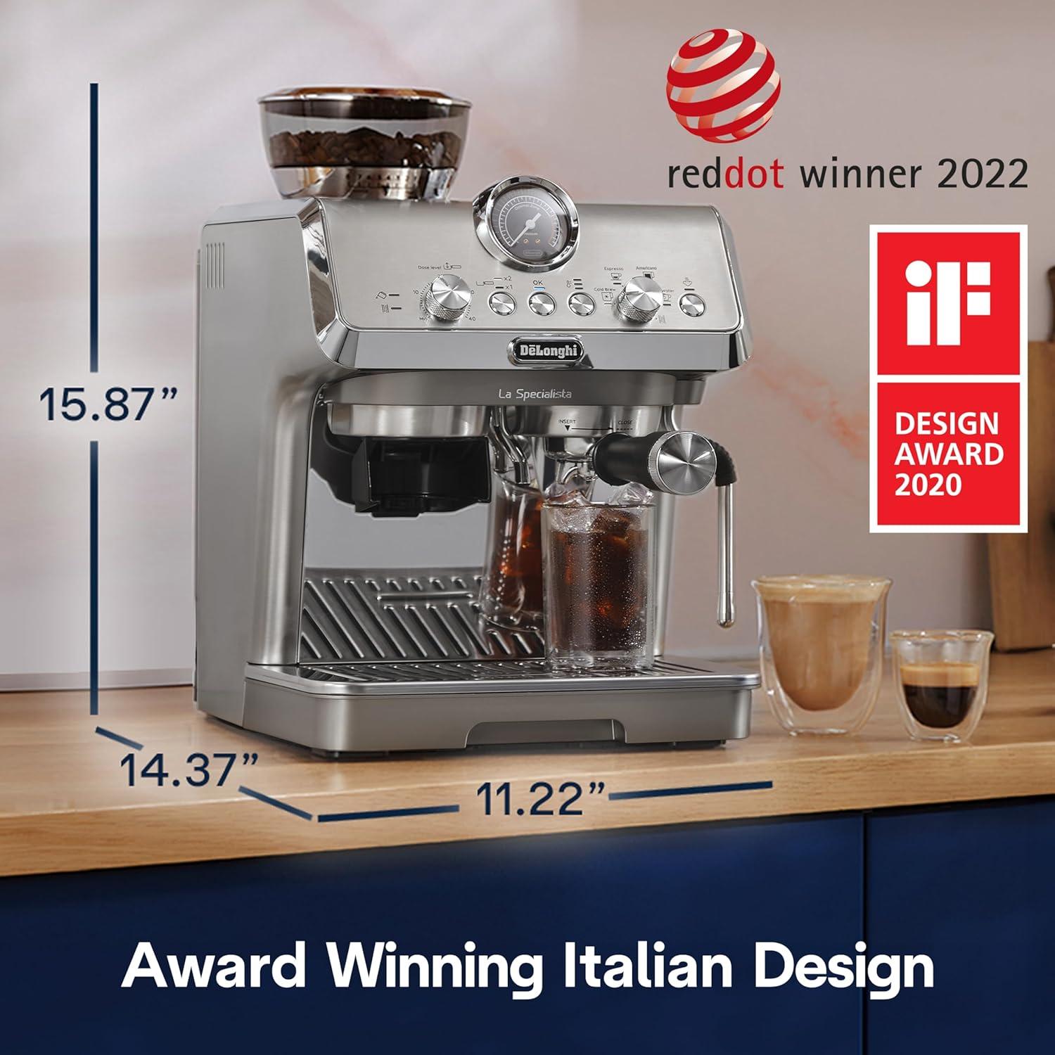 De'Longhi ® La Specialista Arte Evo Espresso Machine with Cold Brew