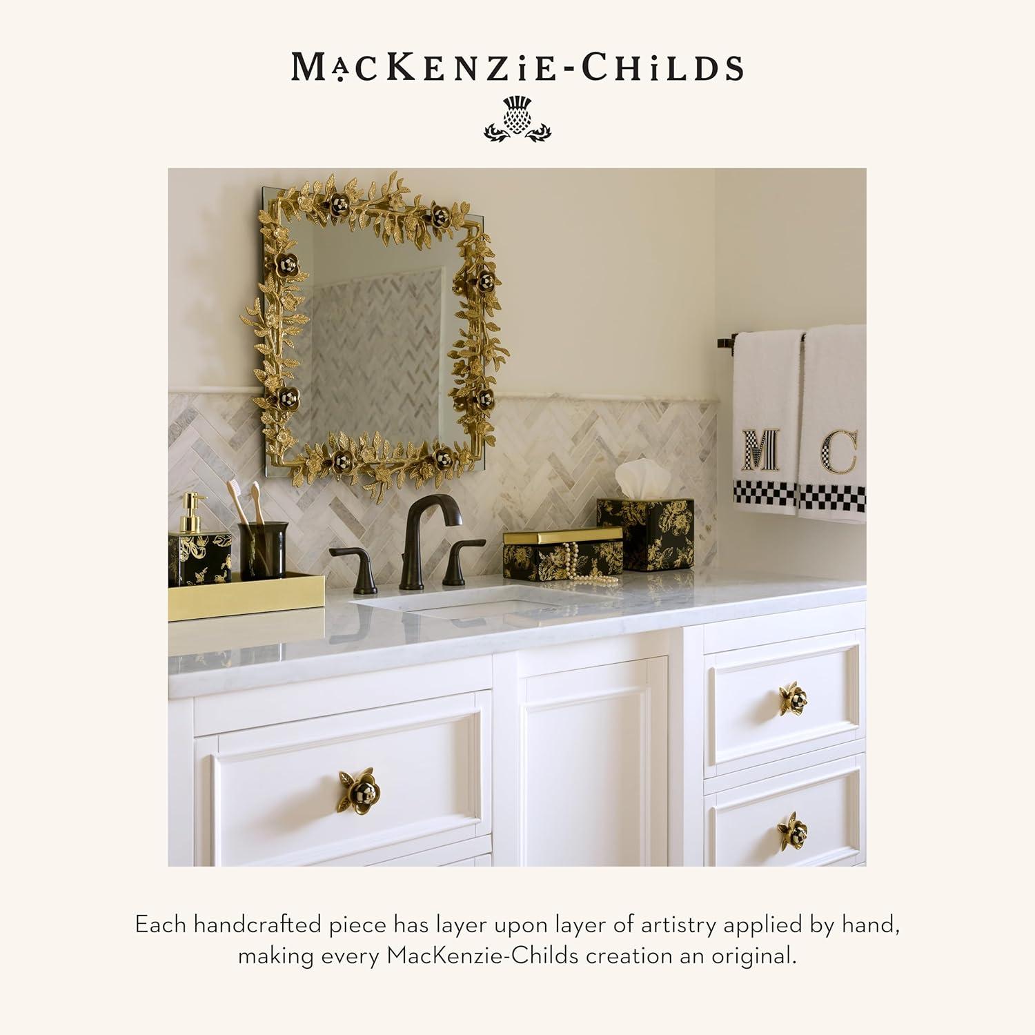 MacKenzie-Childs Twilight Toile Boutique Tissue Box Cover