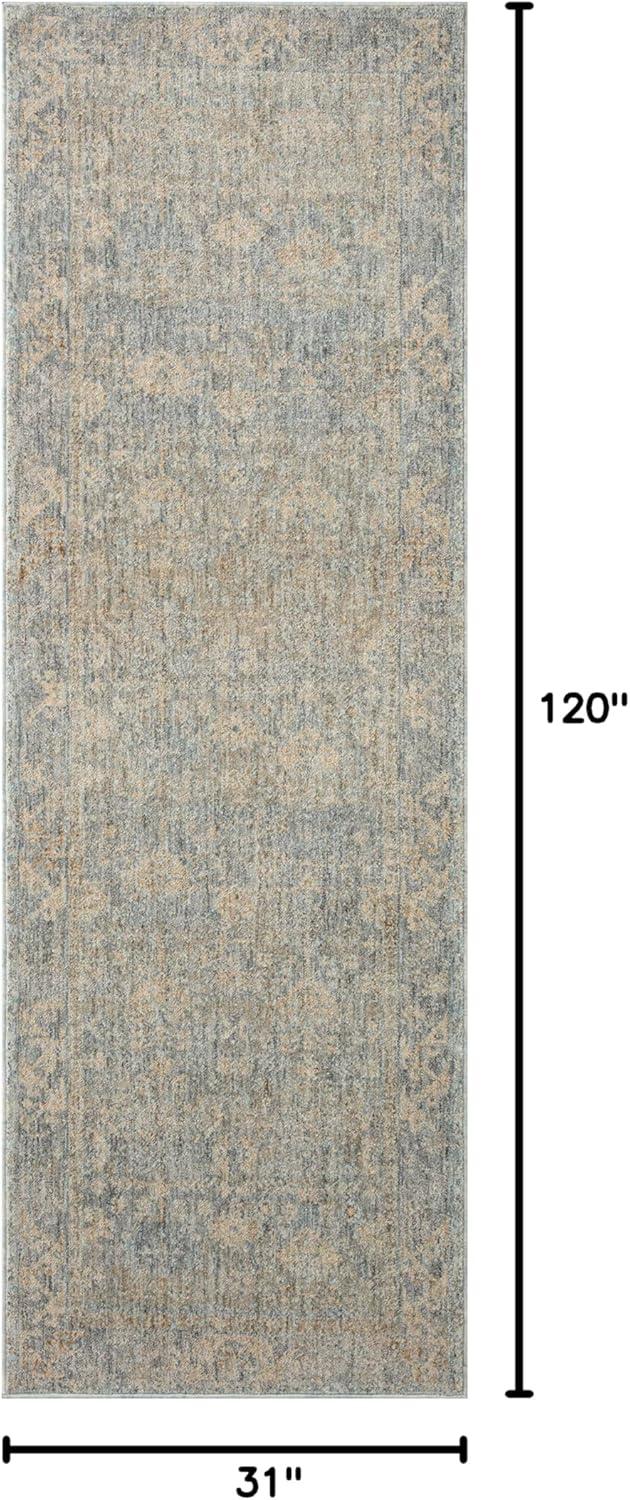 Angela Rose x Loloi Blake Sky / Beige Area Rug