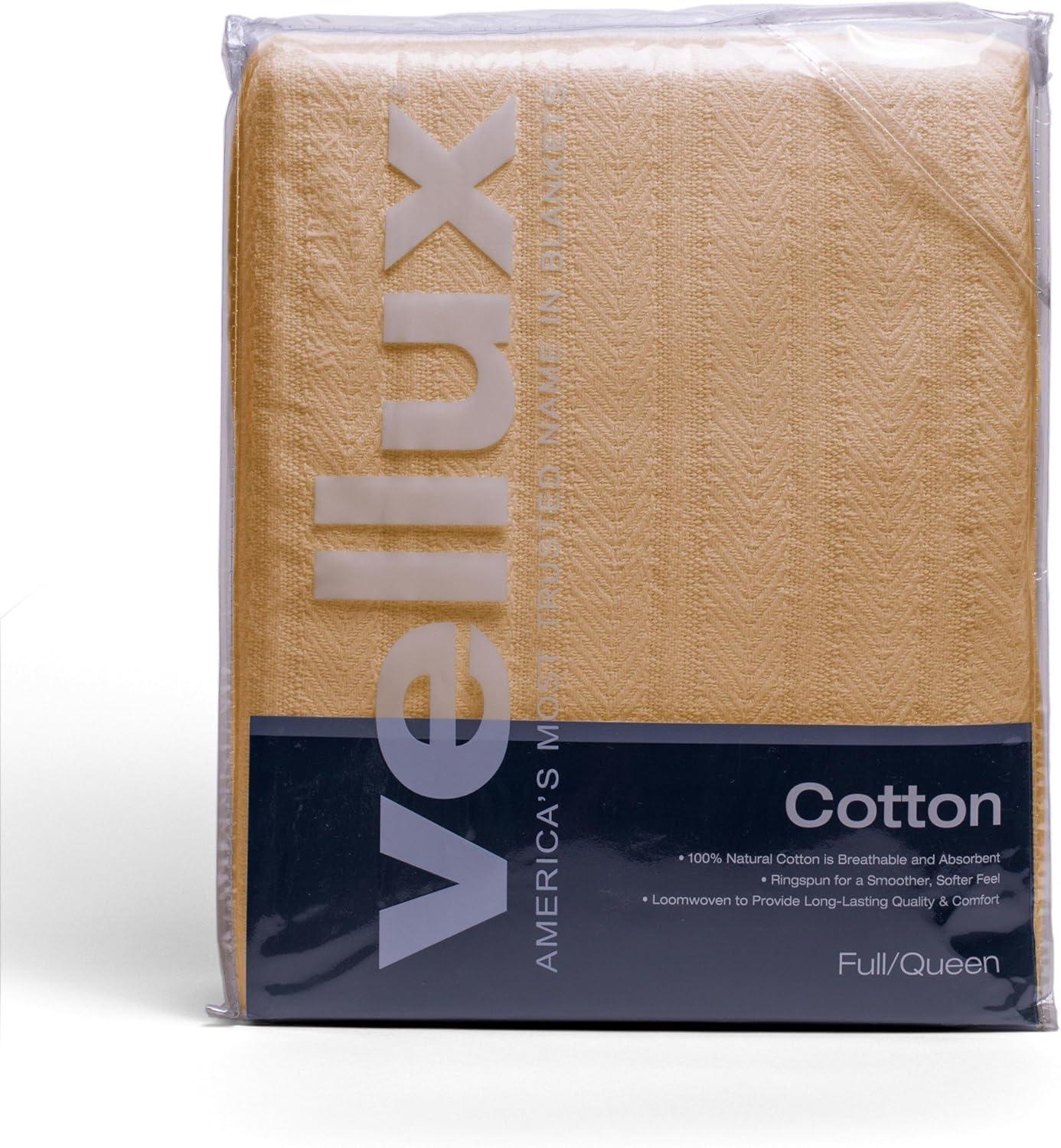 Twin Tan Cotton Fleece Sherpa Blanket