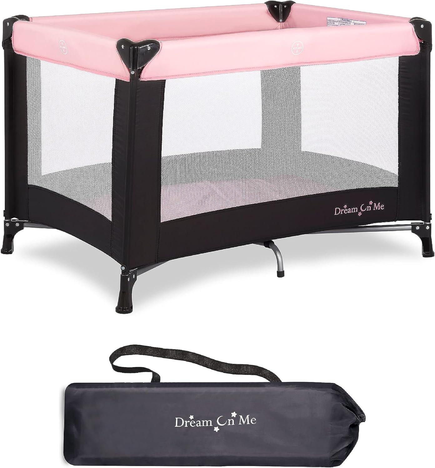 Dream on Me Nest Portable Play Yard In Pink