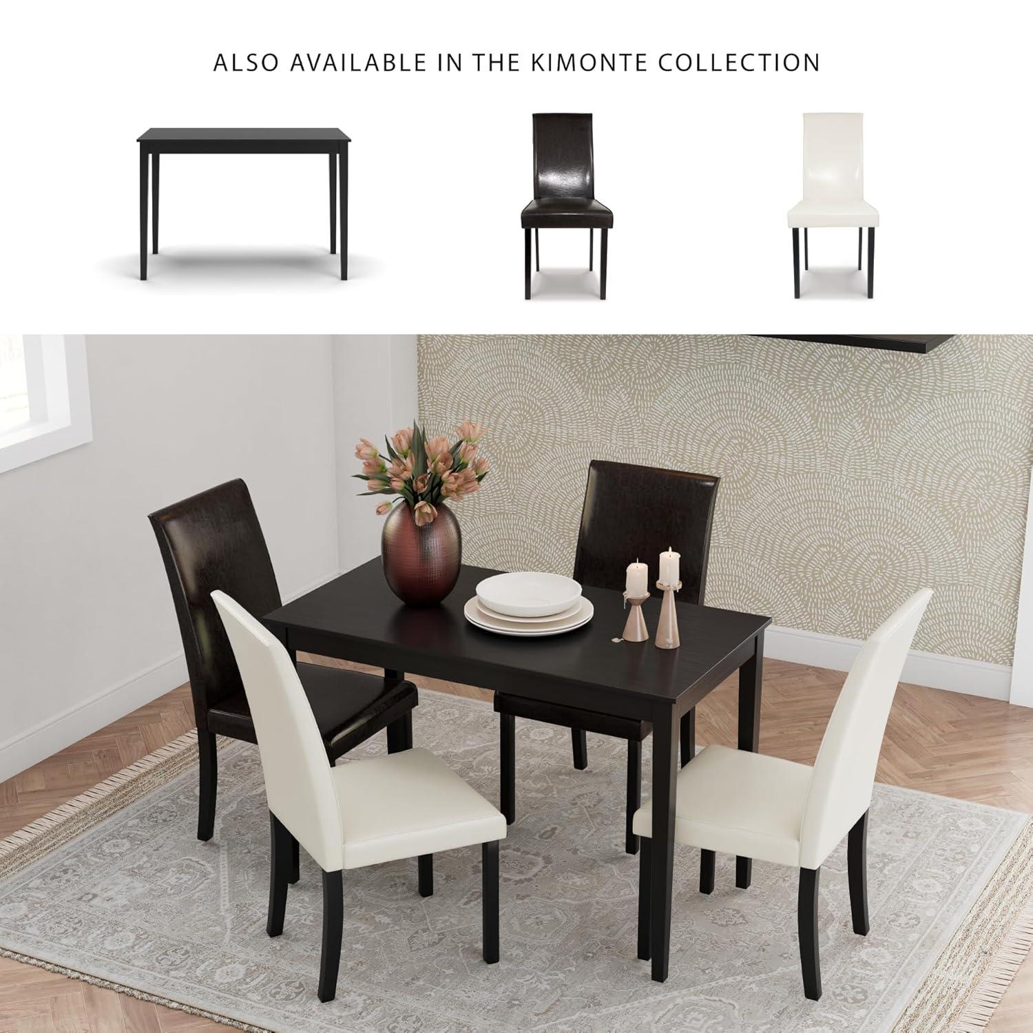Signature Design by Ashley Contemporary Kimonte Dining Table, Dark Brown