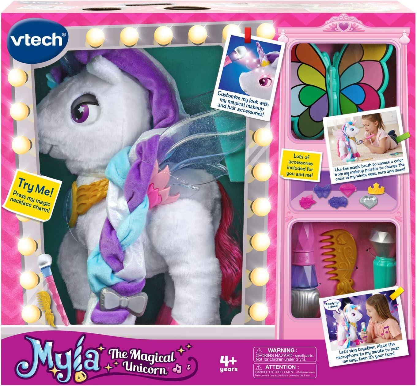 VTech Myla the Magical Unicorn, Interactive Electronic Pet for Kids