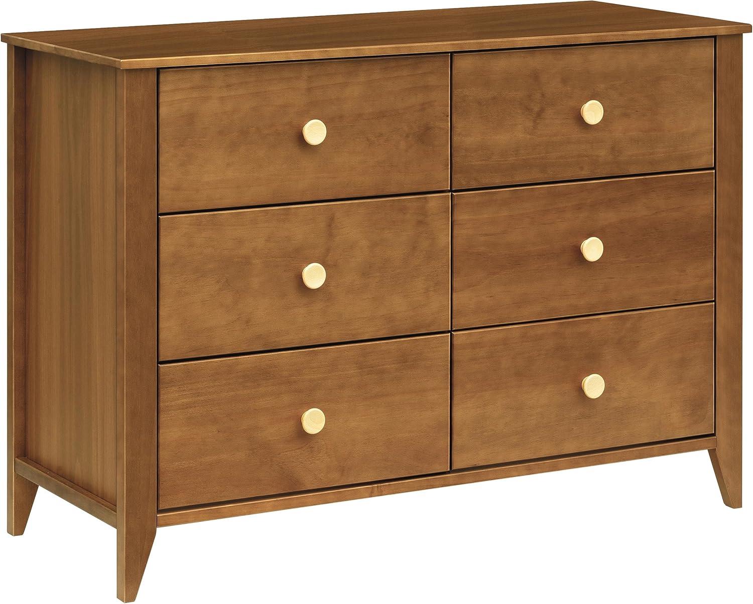 Sprout 6 Drawer 19.75" W Double Dresser