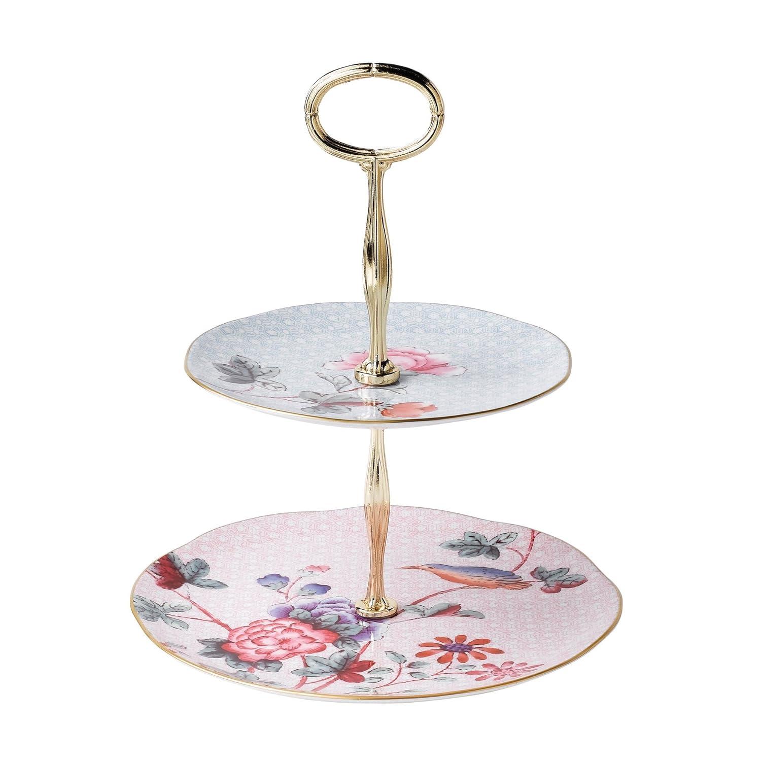 Wedgwood Cuckoo Tea Story Bone China Tiered Stand | Wayfair