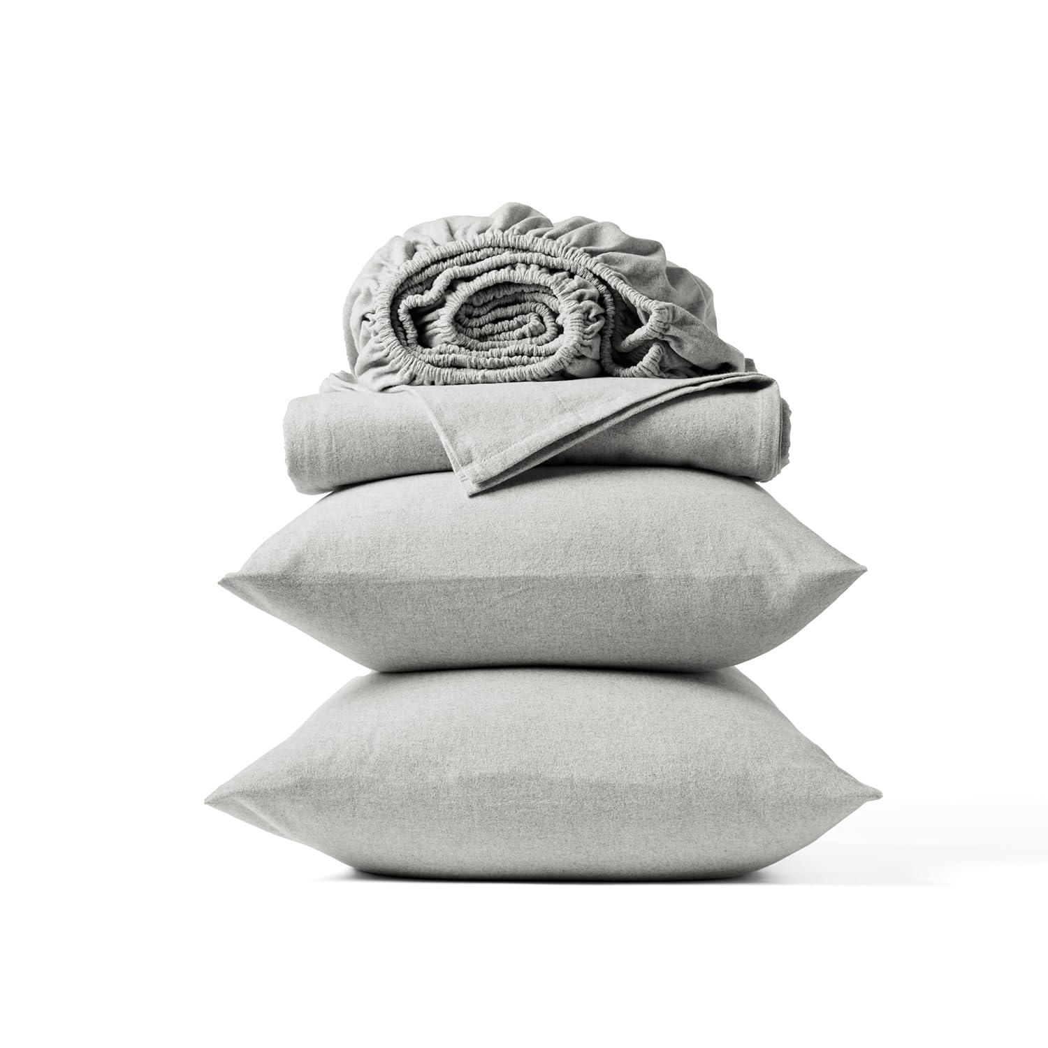 Organic Crinkled Percale Sheet Set