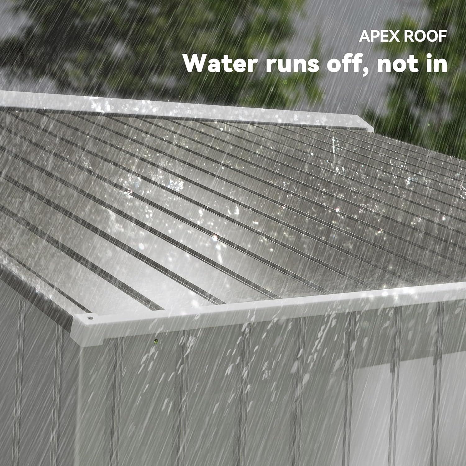 Outsunny Metal Storage Shed