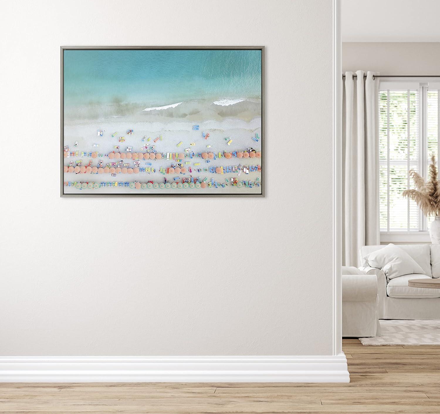 Sylvie Monterosso 6 Framed Canvas by Rachel Dowd Gray - Kate & Laurel All Things Decor