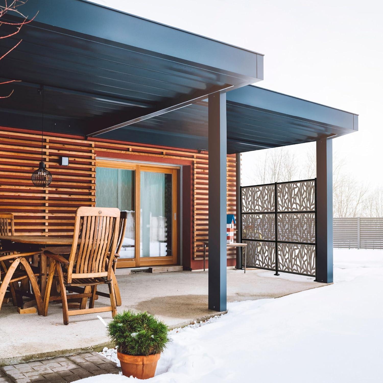 Grid Axcents 2 ft. H x 4 ft. W Polyethylene Privacy Screen