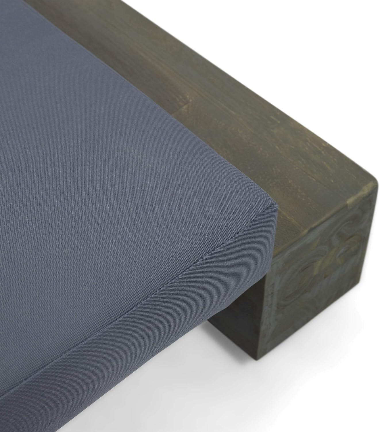 Donnie 39'' Outdoor Acacia Chaise Lounge (Set of 2)