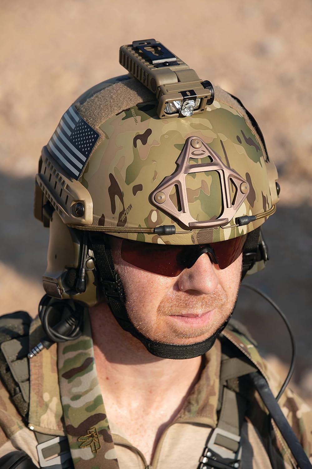 Streamlight 14032 Sidewinder 55-Lumens LED Military Flashlight with (2) AA Alkaline Batteries in Box, Coyote