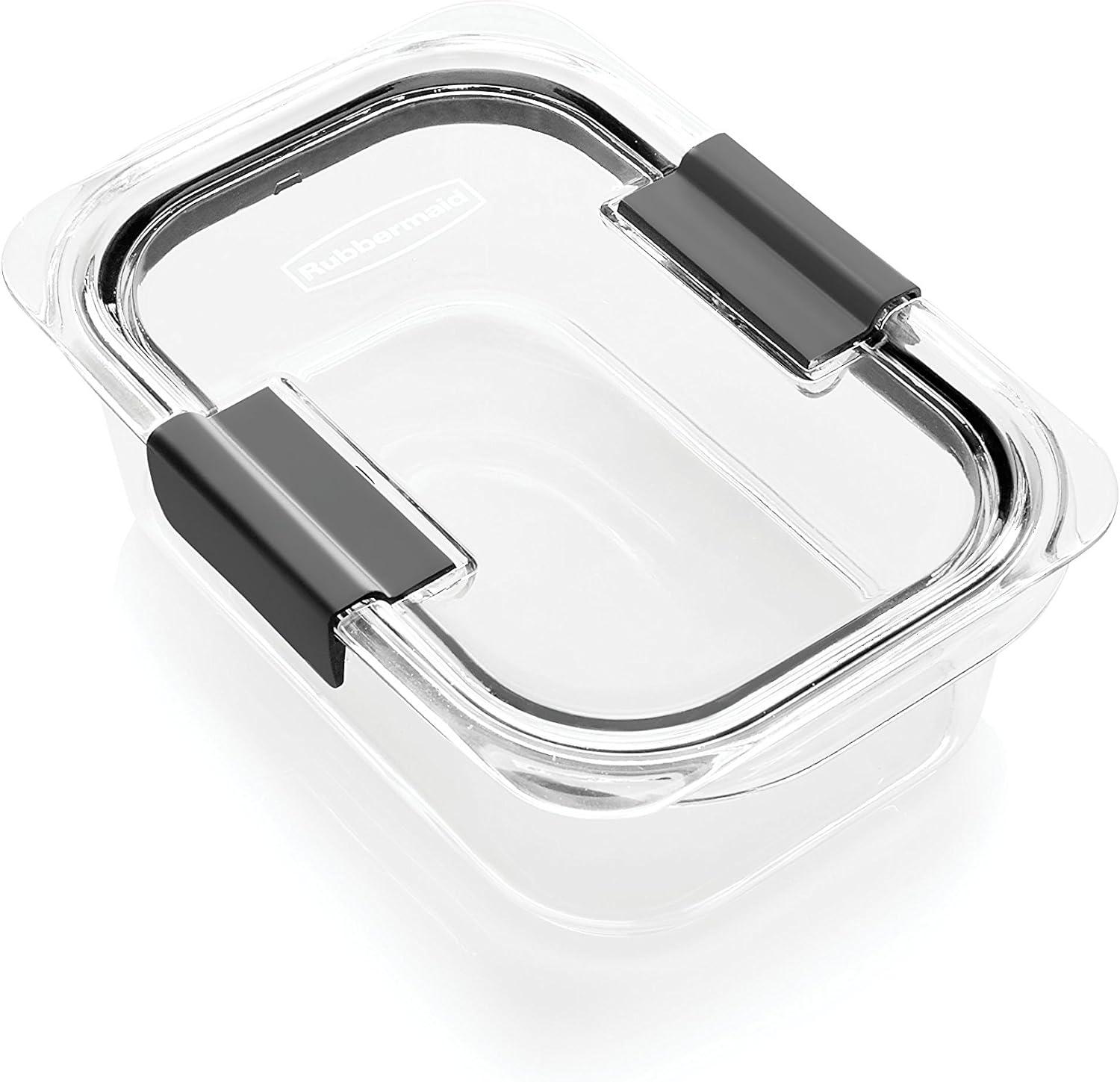 Rubbermaid Brilliance Rectangle Tritan 3.2 Cup Open Stock