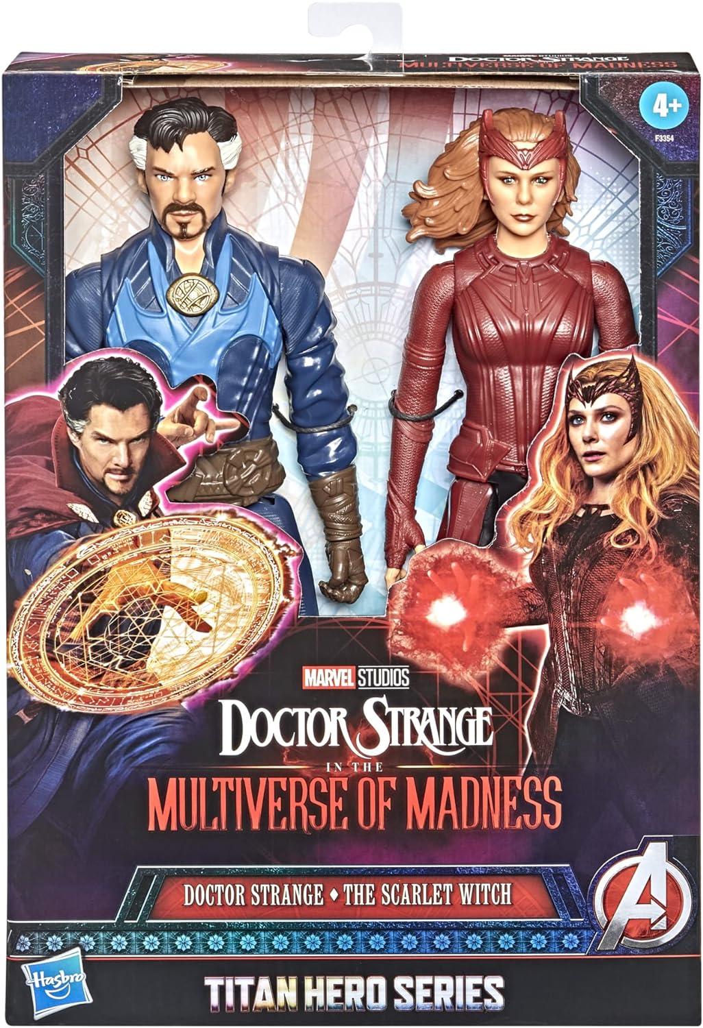 Marvel Avengers Titan Hero Series Doctor Strange and The Scarlet Witch Action Figures